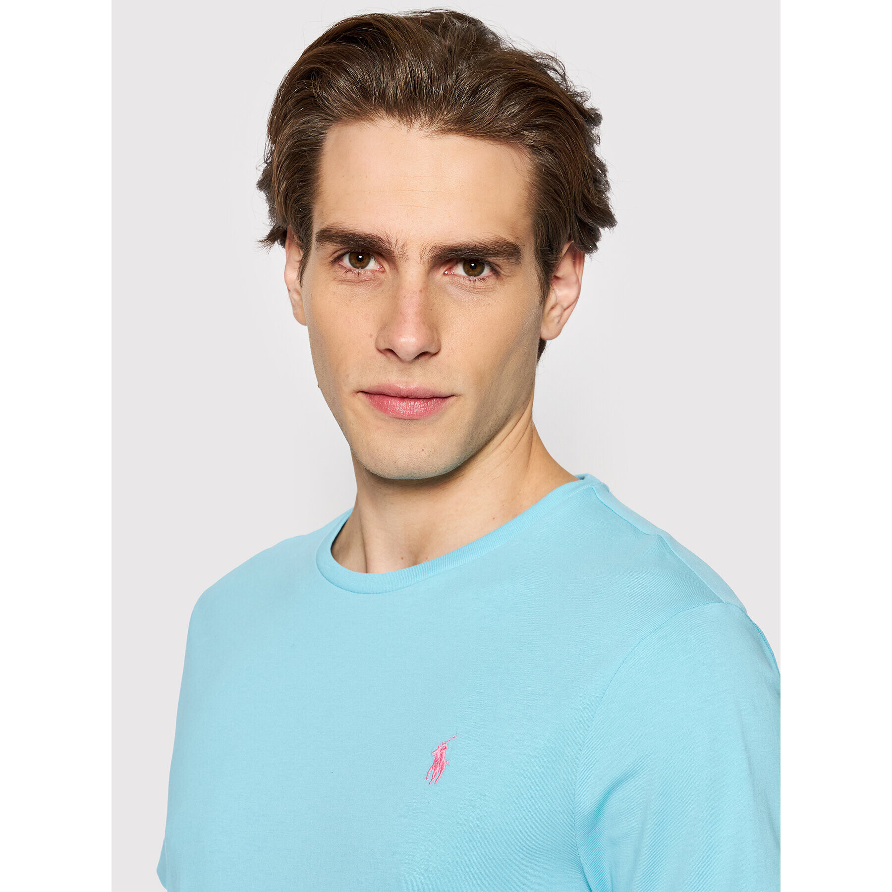 Polo Ralph Lauren Тишърт 710671438216 Син Slim Fit - Pepit.bg