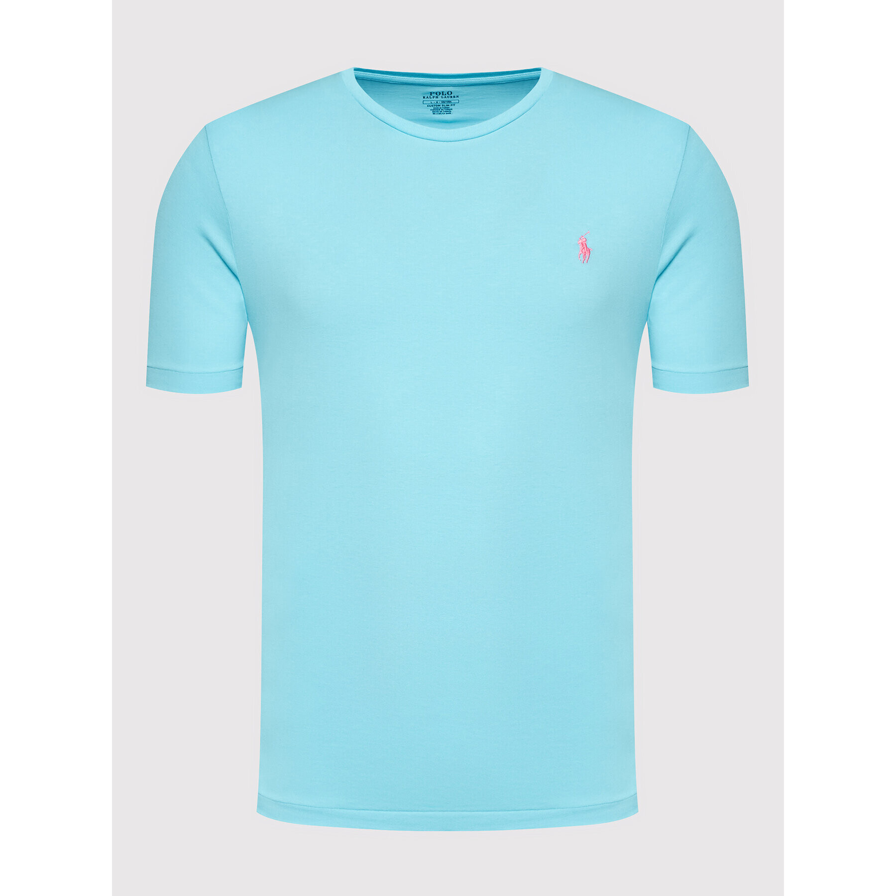 Polo Ralph Lauren Тишърт 710671438216 Син Slim Fit - Pepit.bg