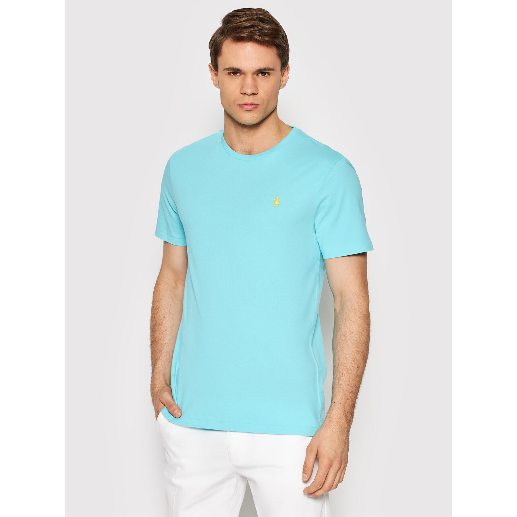 Polo Ralph Lauren Тишърт 710671438264 Син Slim Fit - Pepit.bg