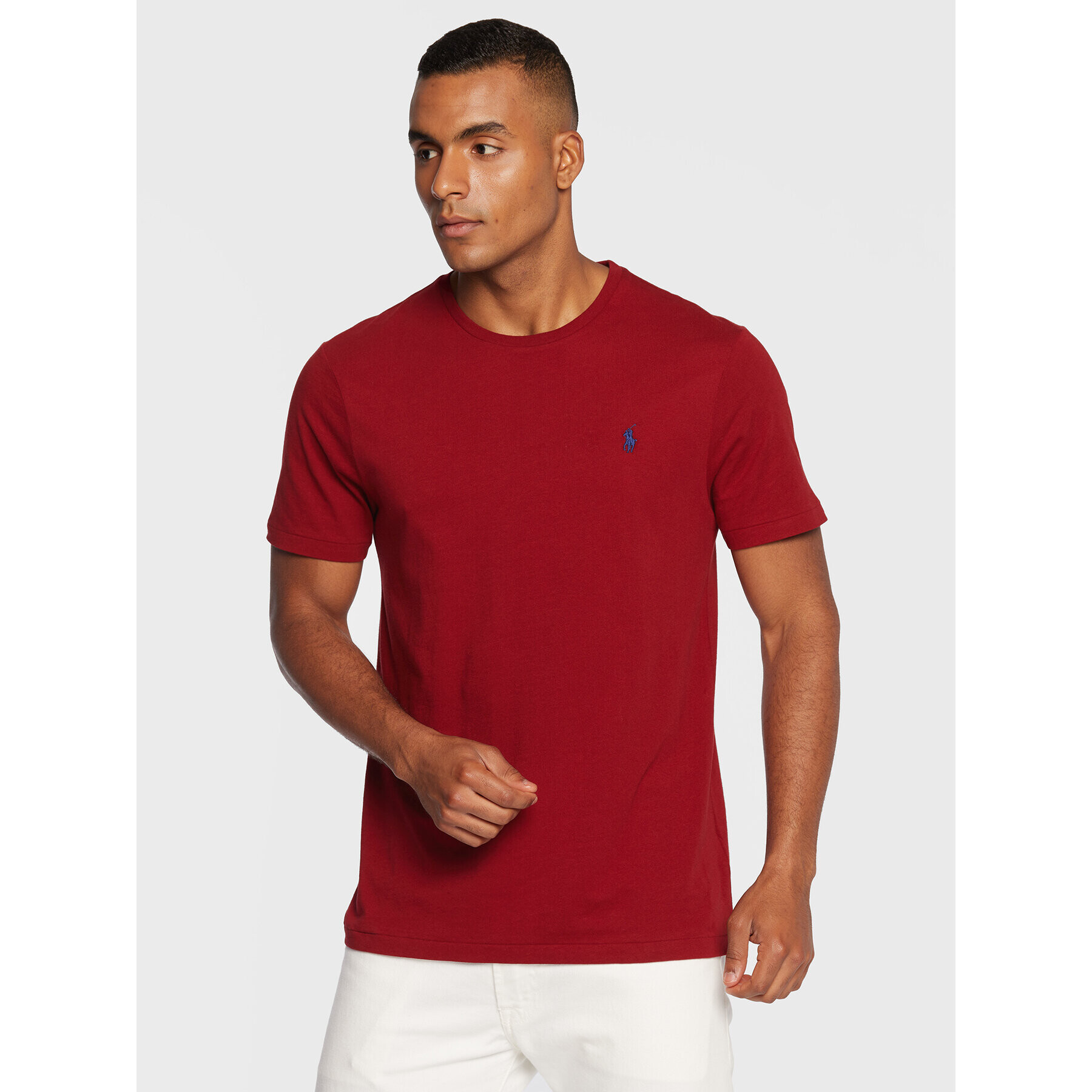 Polo Ralph Lauren Тишърт 710671438280 Червен Slim Fit - Pepit.bg