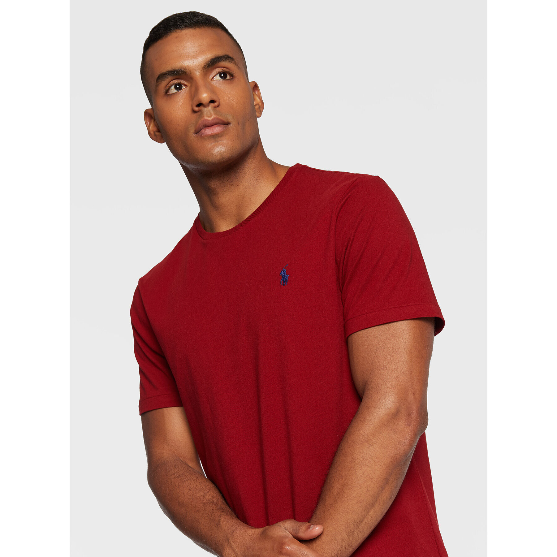 Polo Ralph Lauren Тишърт 710671438280 Червен Slim Fit - Pepit.bg