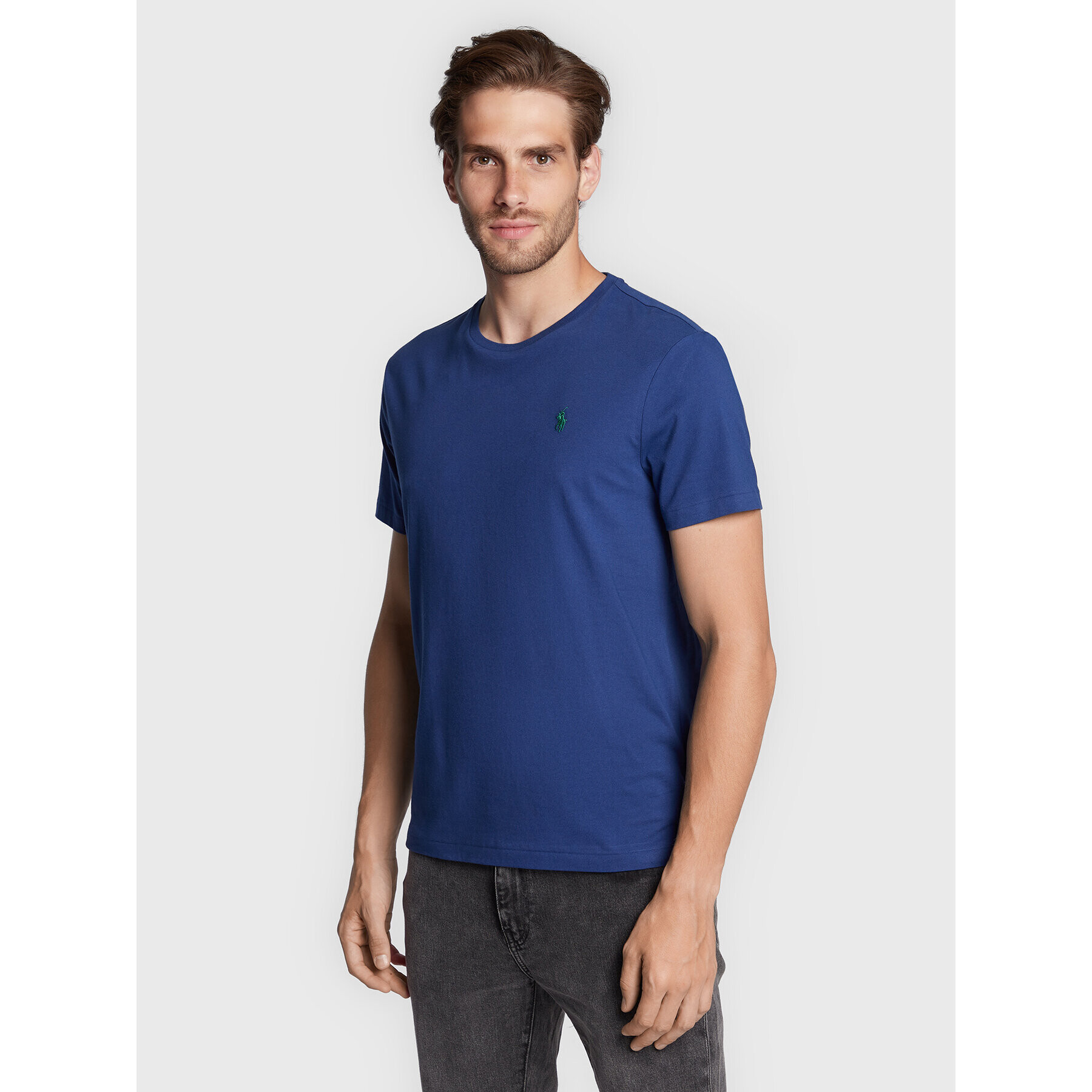 Polo Ralph Lauren Тишърт 710671438281 Син Slim Fit - Pepit.bg