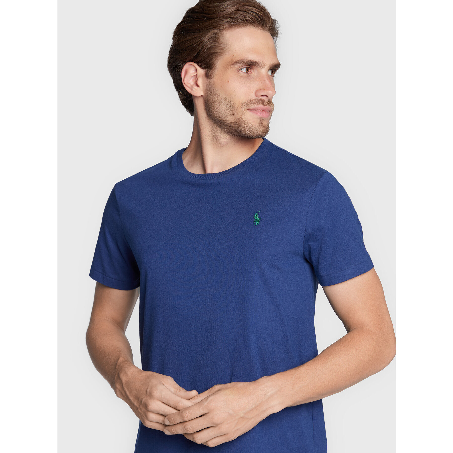 Polo Ralph Lauren Тишърт 710671438281 Син Slim Fit - Pepit.bg