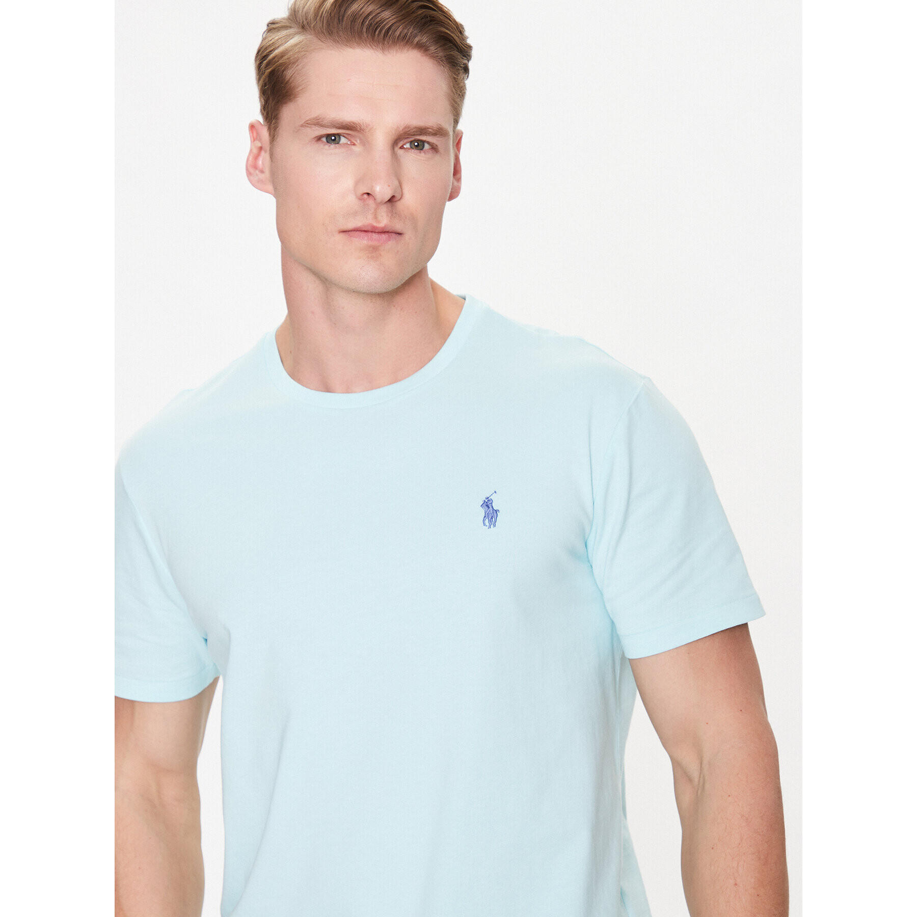 Polo Ralph Lauren Тишърт 710671438289 Син Slim Fit - Pepit.bg