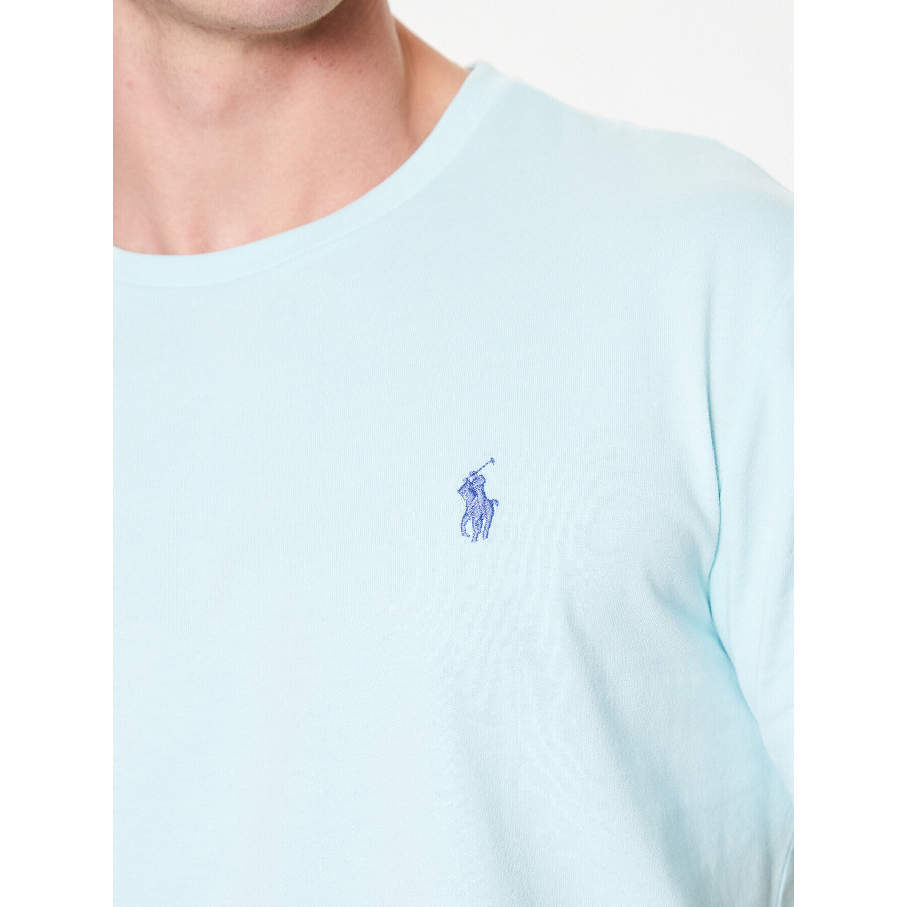 Polo Ralph Lauren Тишърт 710671438289 Син Slim Fit - Pepit.bg
