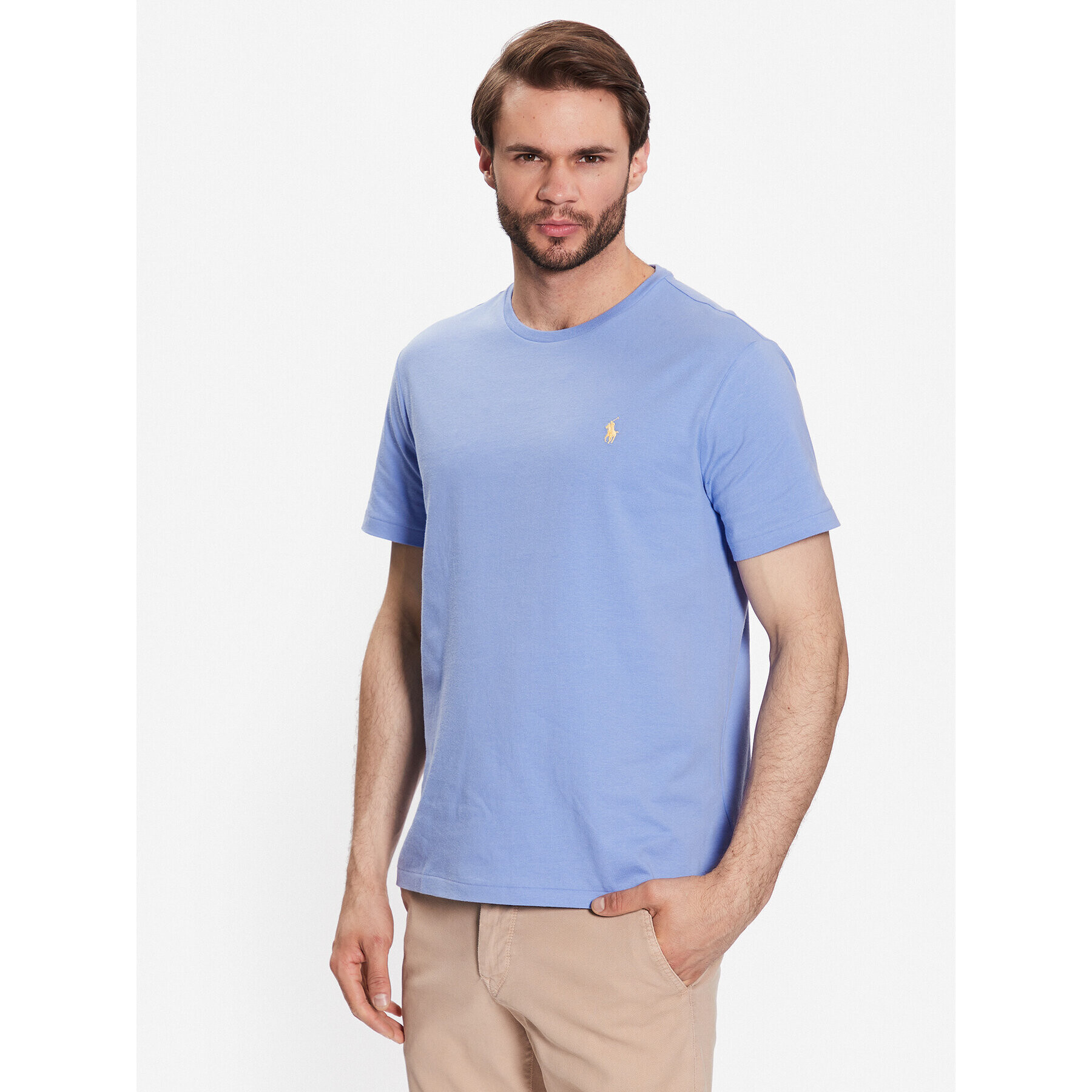 Polo Ralph Lauren Тишърт 710671438308 Син Slim Fit - Pepit.bg