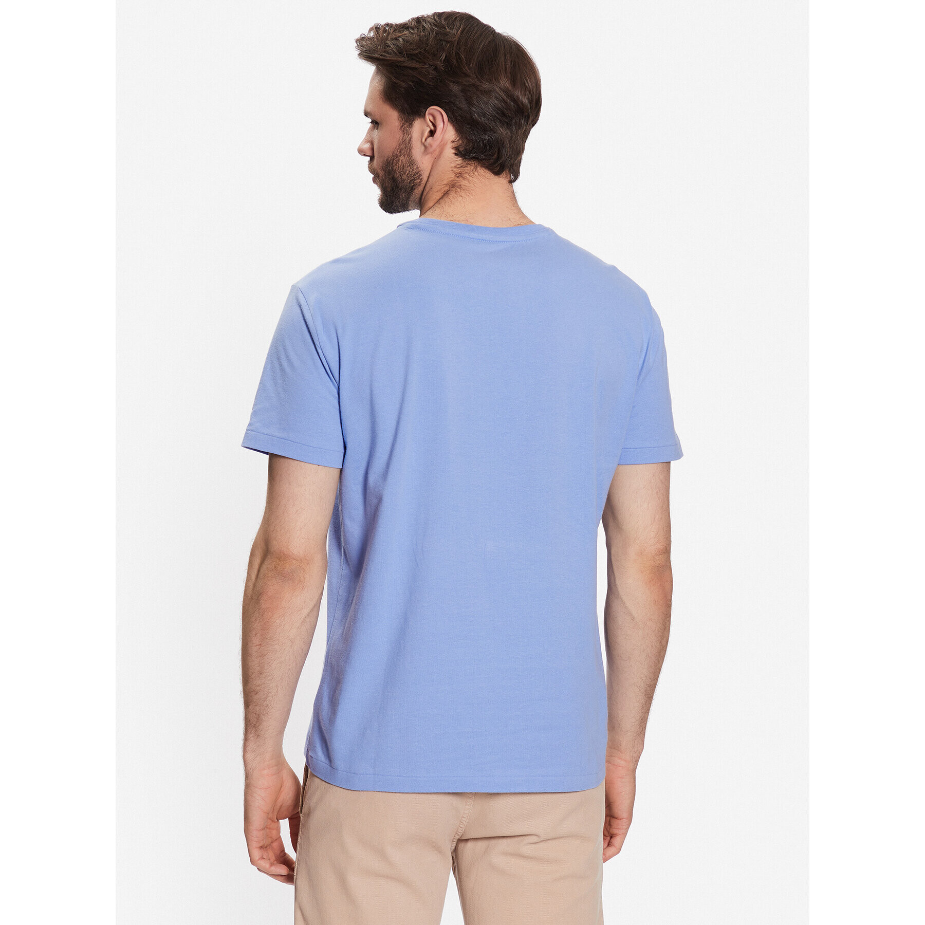 Polo Ralph Lauren Тишърт 710671438308 Син Slim Fit - Pepit.bg
