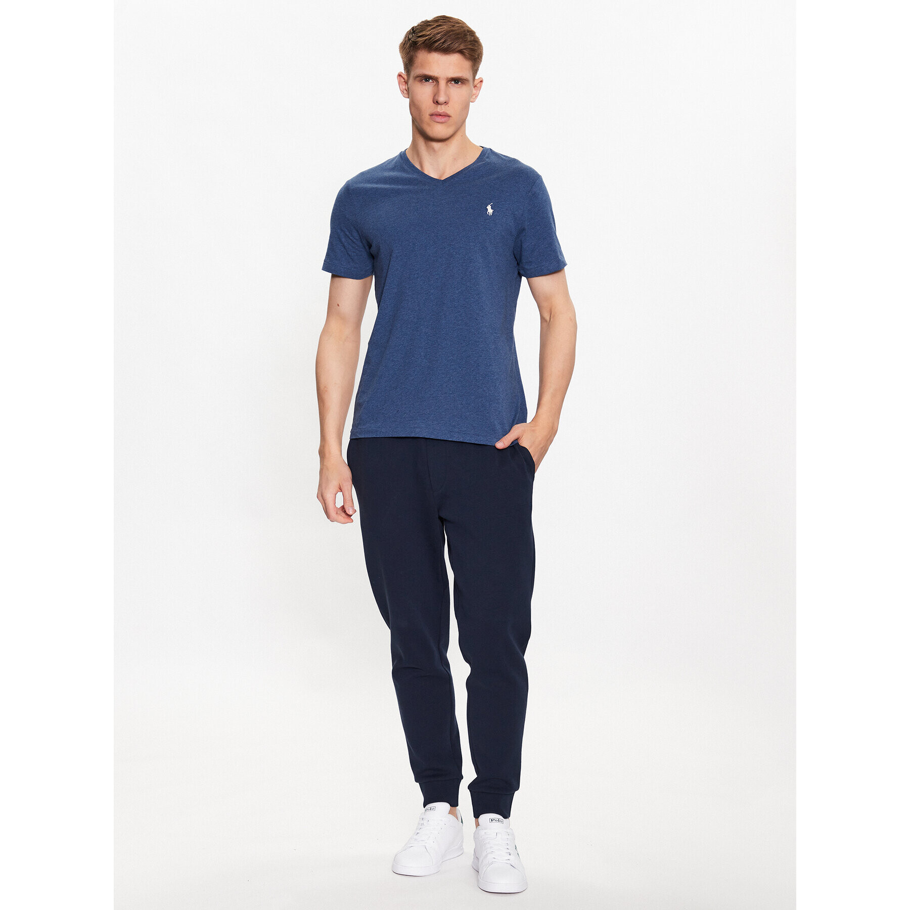 Polo Ralph Lauren Тишърт 710671453063 Син Regular Fit - Pepit.bg
