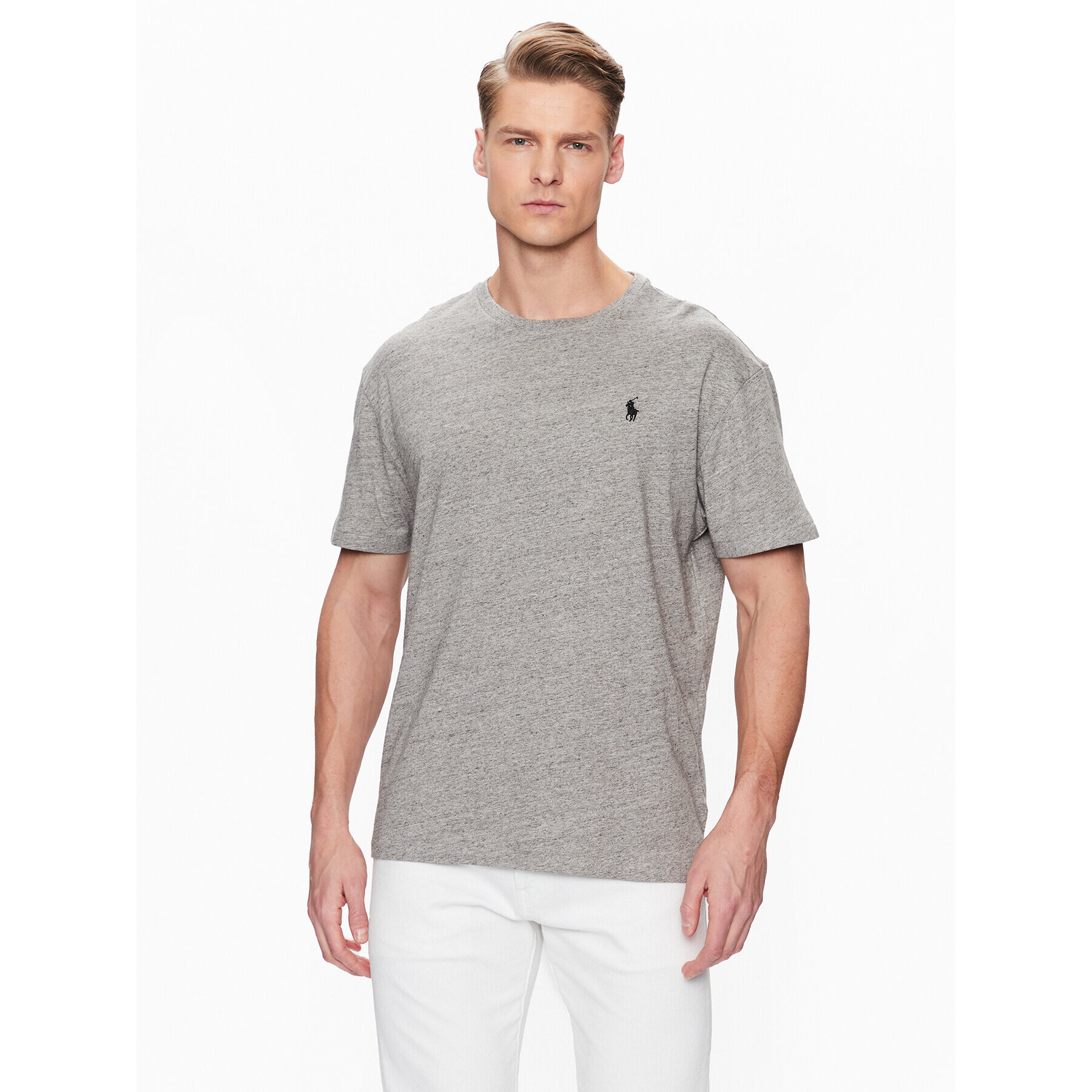 Polo Ralph Lauren Тишърт 710707087006 Сив Regular Fit - Pepit.bg