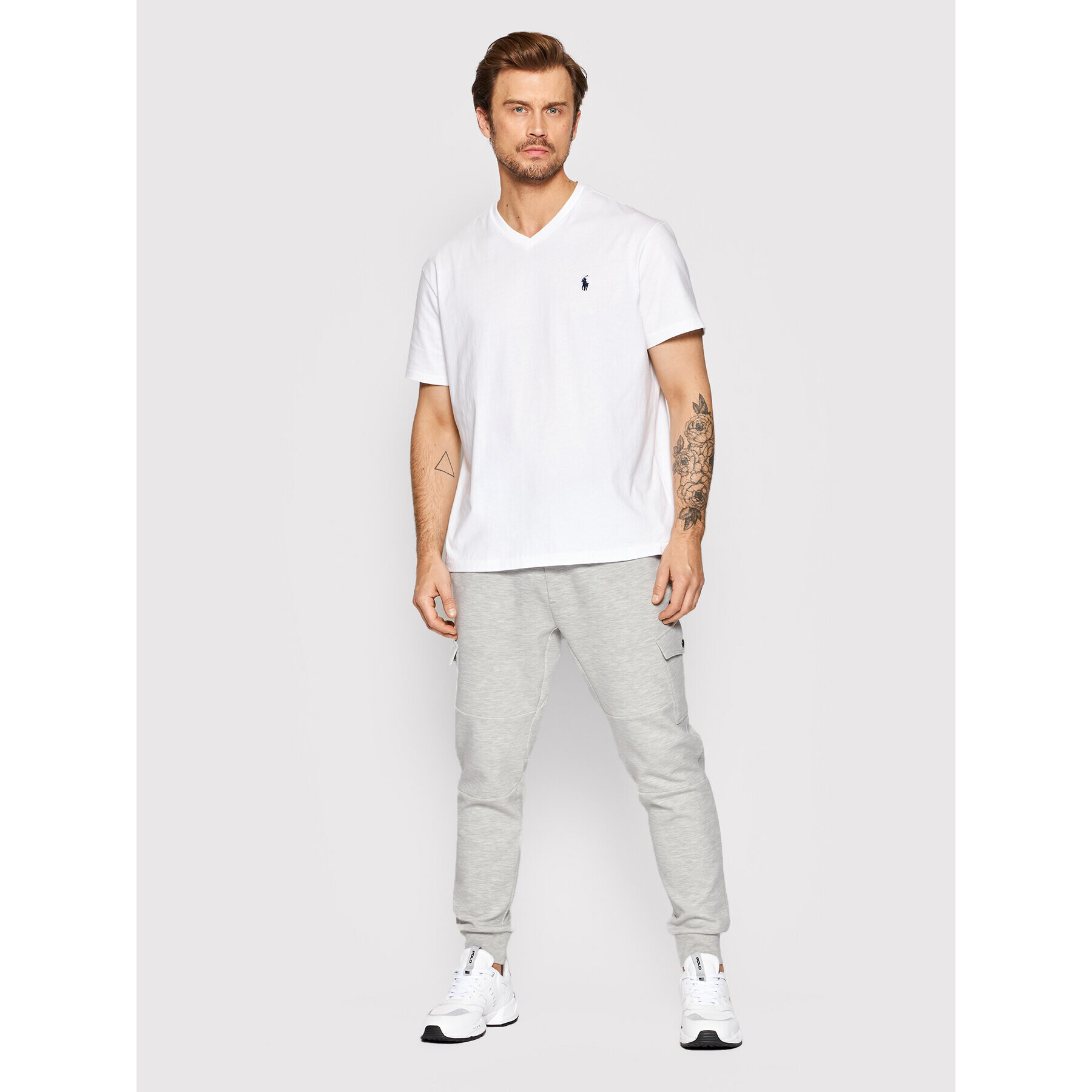 Polo Ralph Lauren Тишърт 710708261 Бял Classic Fit - Pepit.bg