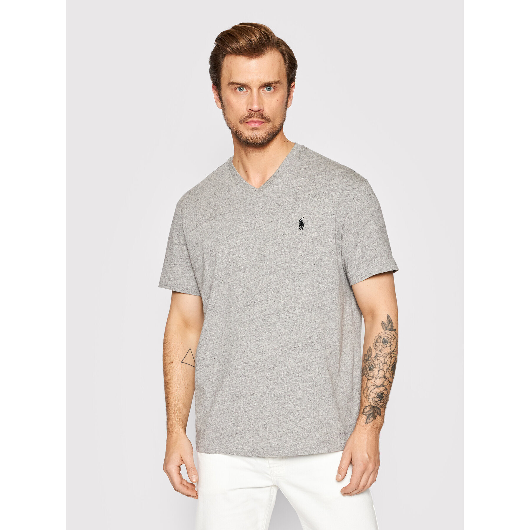 Polo Ralph Lauren Тишърт 710708261 Сив Classic Fit - Pepit.bg