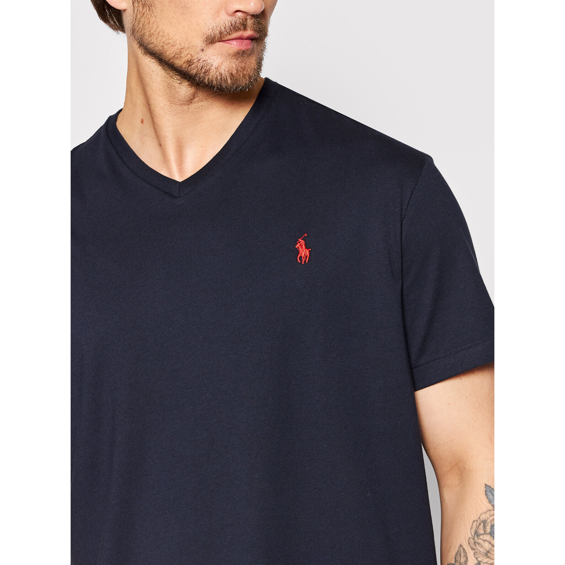 Polo Ralph Lauren Тишърт 710708261 Тъмносин Classic Fit - Pepit.bg