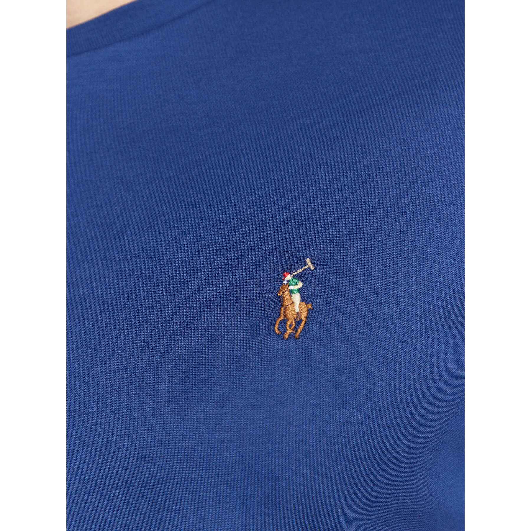 Polo Ralph Lauren Тишърт 710740727 Син Custom Slim Fit - Pepit.bg