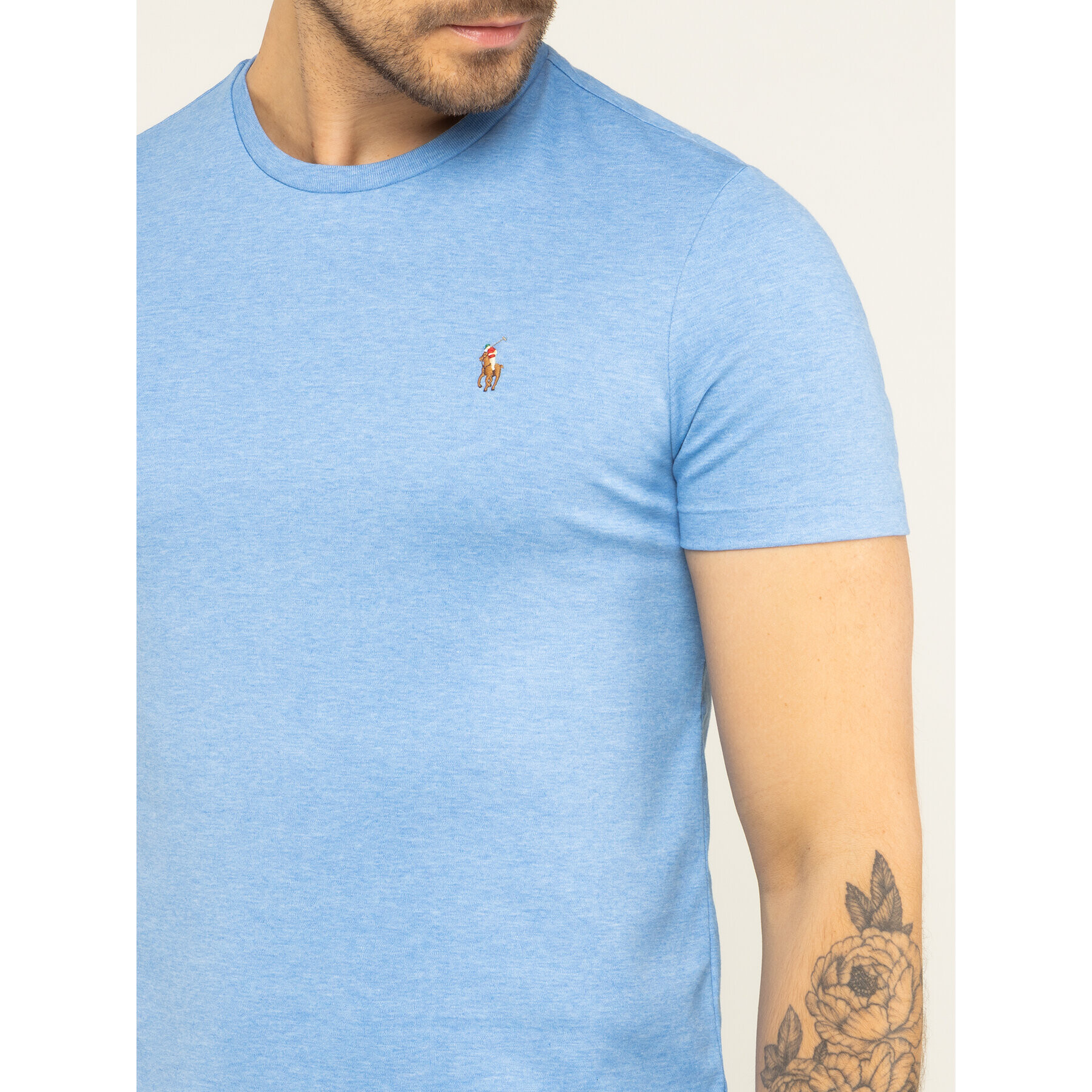 Polo Ralph Lauren Тишърт 710740727 Син Slim Fit - Pepit.bg