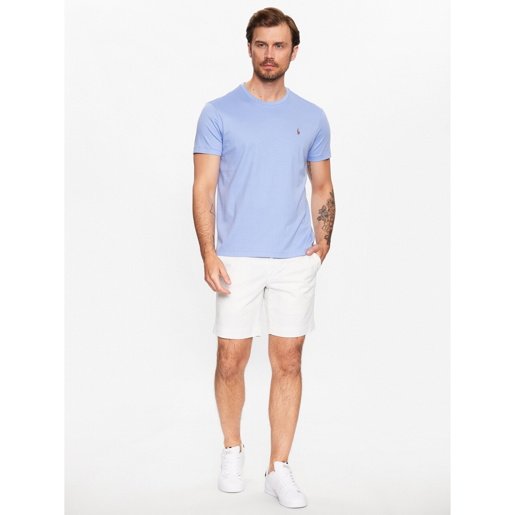 Polo Ralph Lauren Тишърт 710740727065 Син Regular Fit - Pepit.bg
