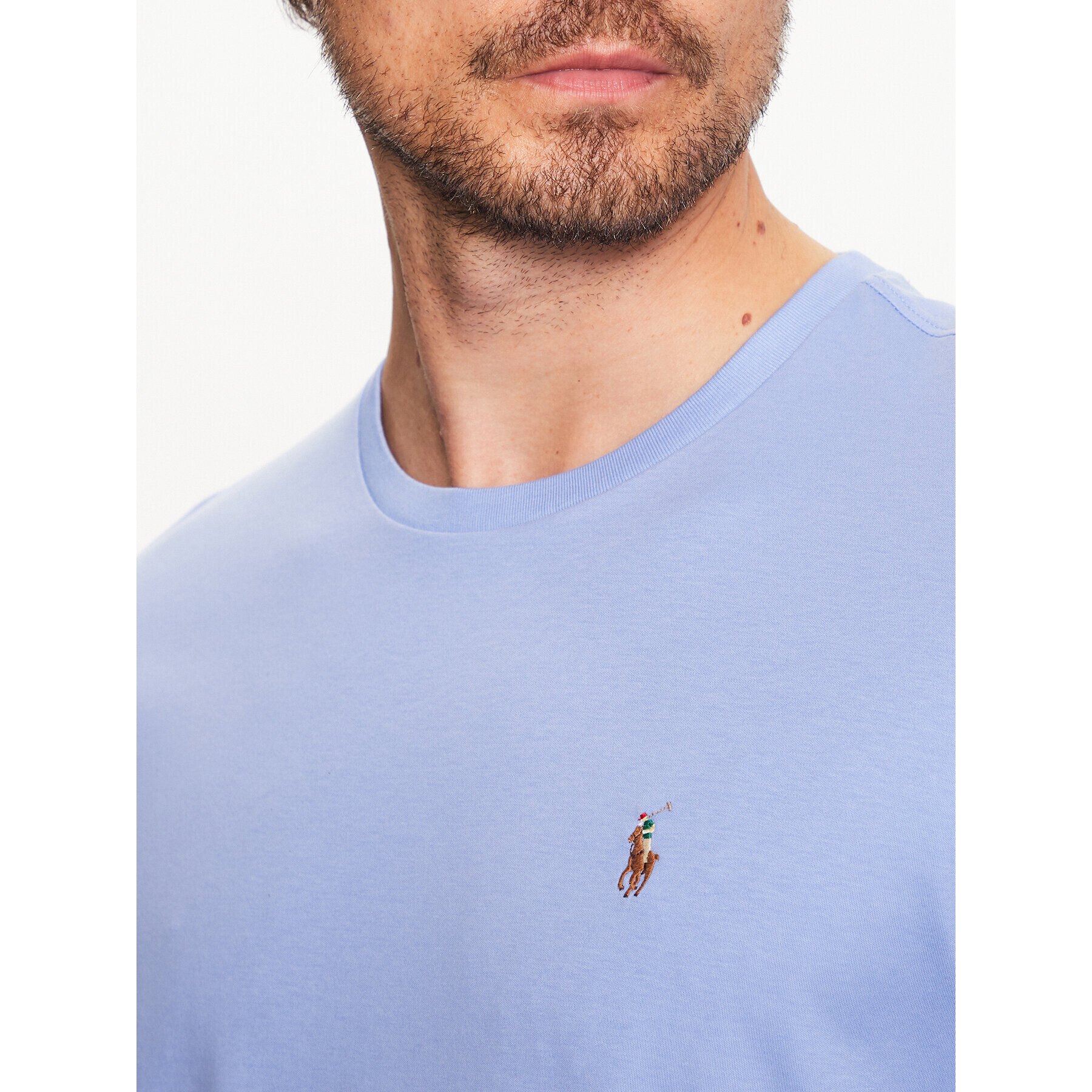 Polo Ralph Lauren Тишърт 710740727065 Син Regular Fit - Pepit.bg