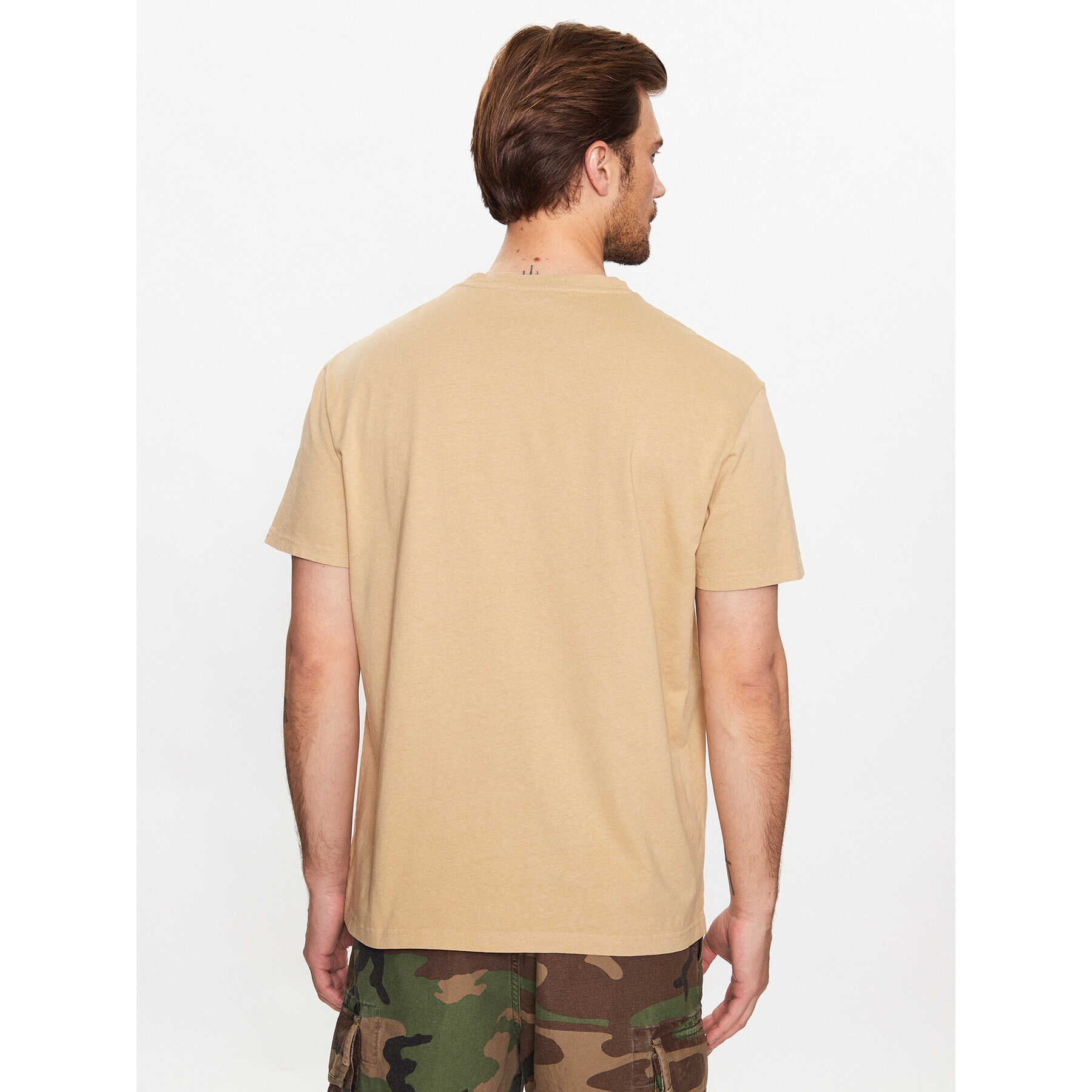 Polo Ralph Lauren Тишърт 710835756005 Бежов Regular Fit - Pepit.bg
