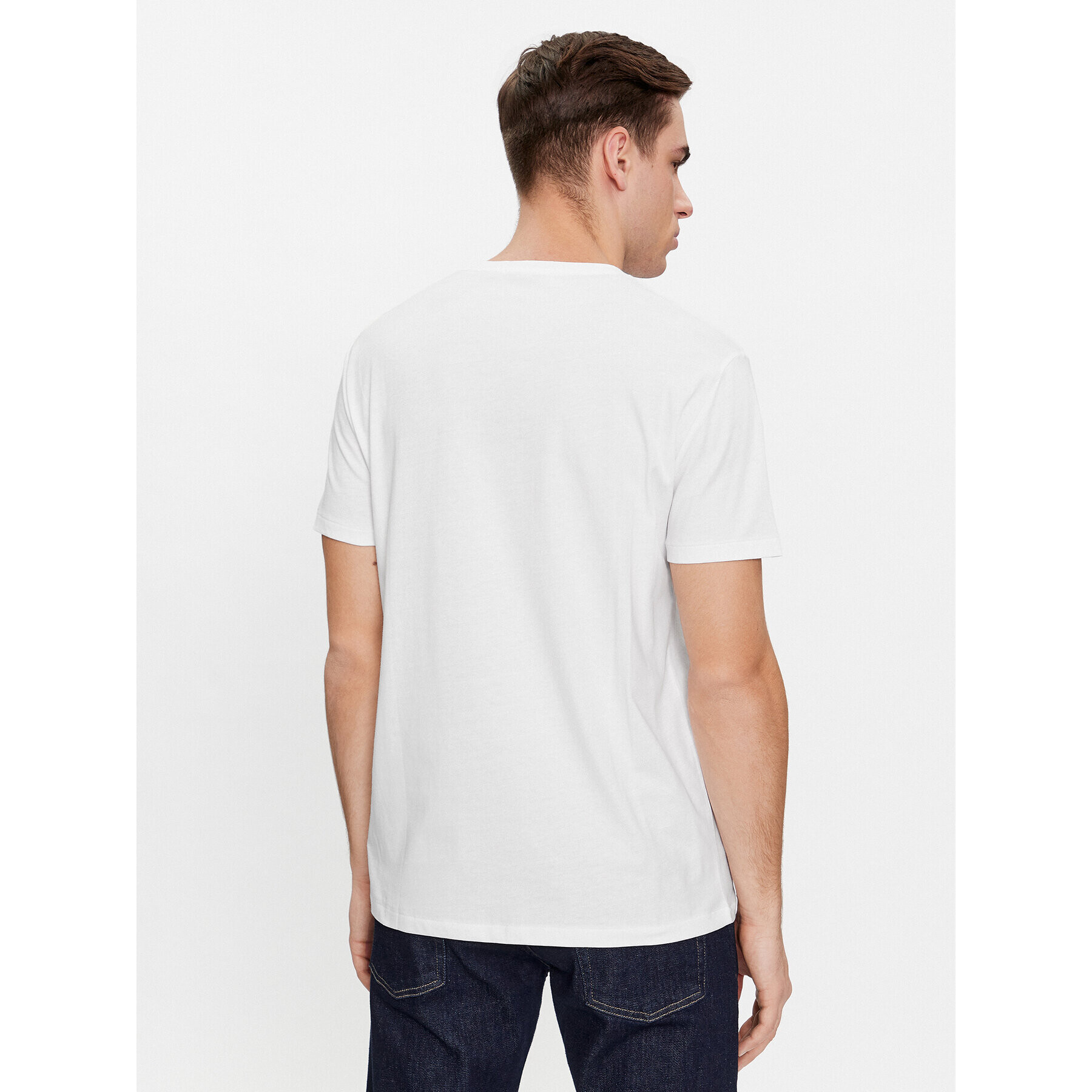 Polo Ralph Lauren Тишърт 710853310026 Бял Slim Fit - Pepit.bg