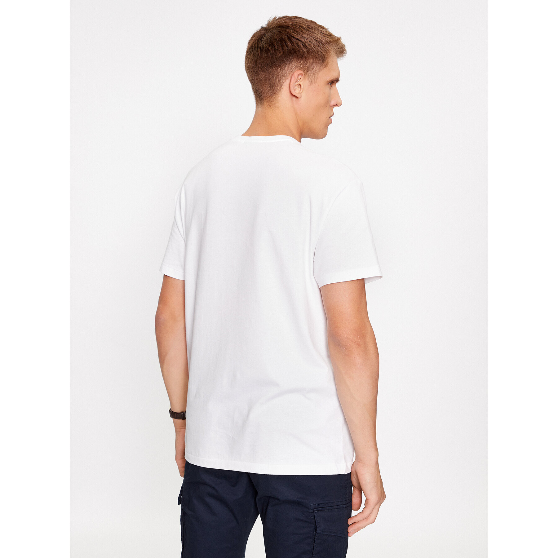 Polo Ralph Lauren Тишърт 710854497011 Бял Regular Fit - Pepit.bg