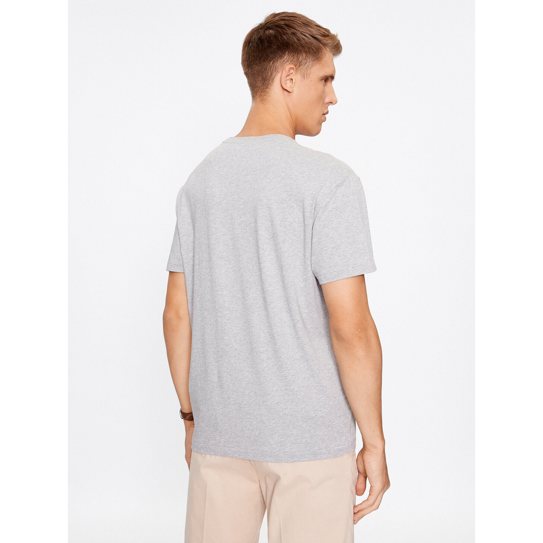 Polo Ralph Lauren Тишърт 710854497025 Сив Regular Fit - Pepit.bg