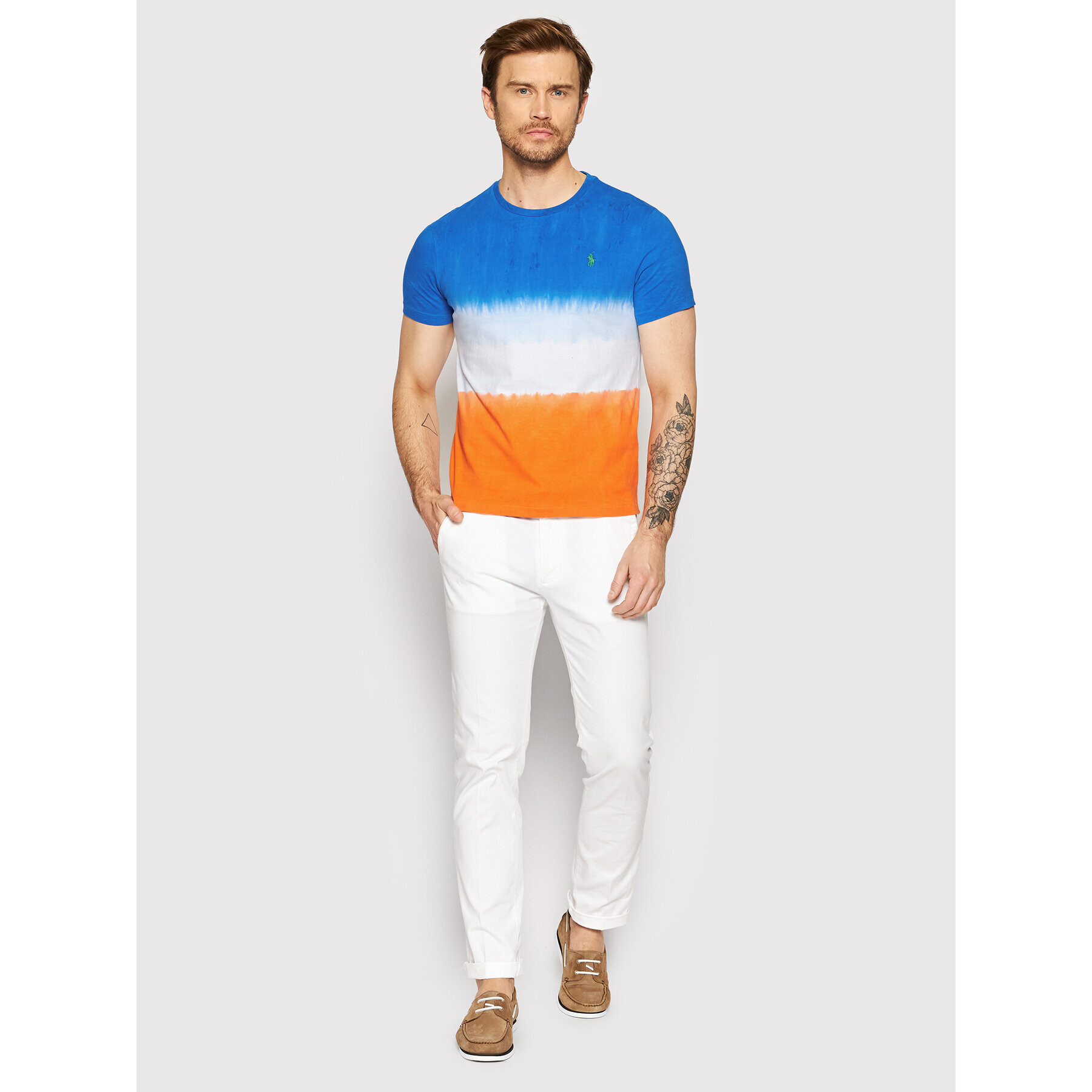 Polo Ralph Lauren Тишърт 710860407001 Цветен Slim Fit - Pepit.bg