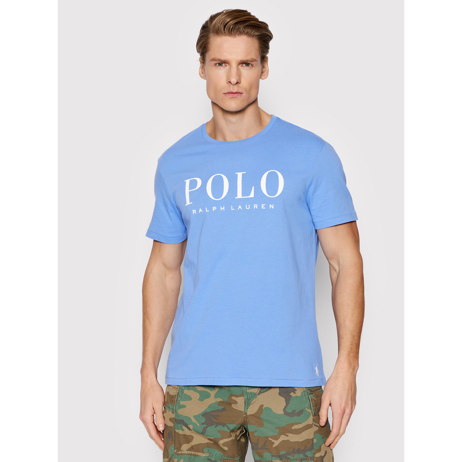 Polo Ralph Lauren Тишърт 710860829002 Син Slim Fit - Pepit.bg