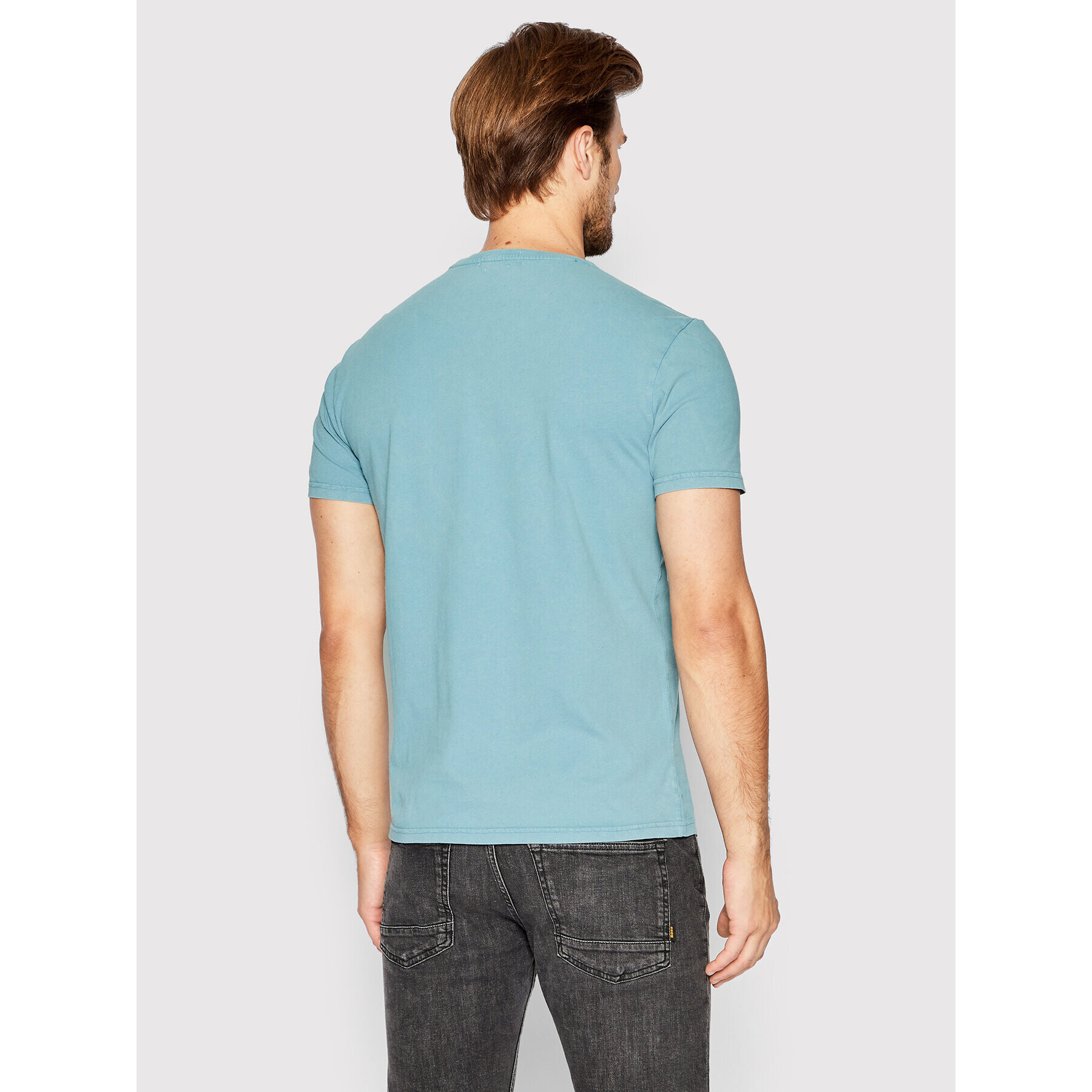 Polo Ralph Lauren Тишърт 710867350005 Син Custom Slim Fit - Pepit.bg