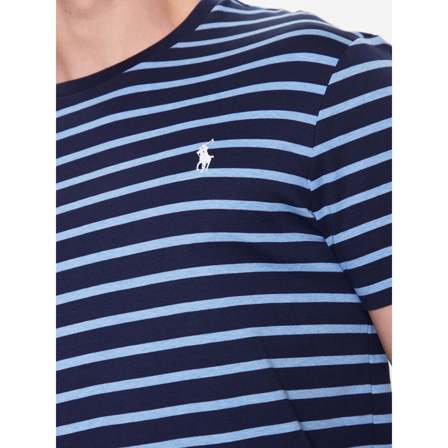 Polo Ralph Lauren Тишърт 710890620002 Тъмносин Slim Fit - Pepit.bg