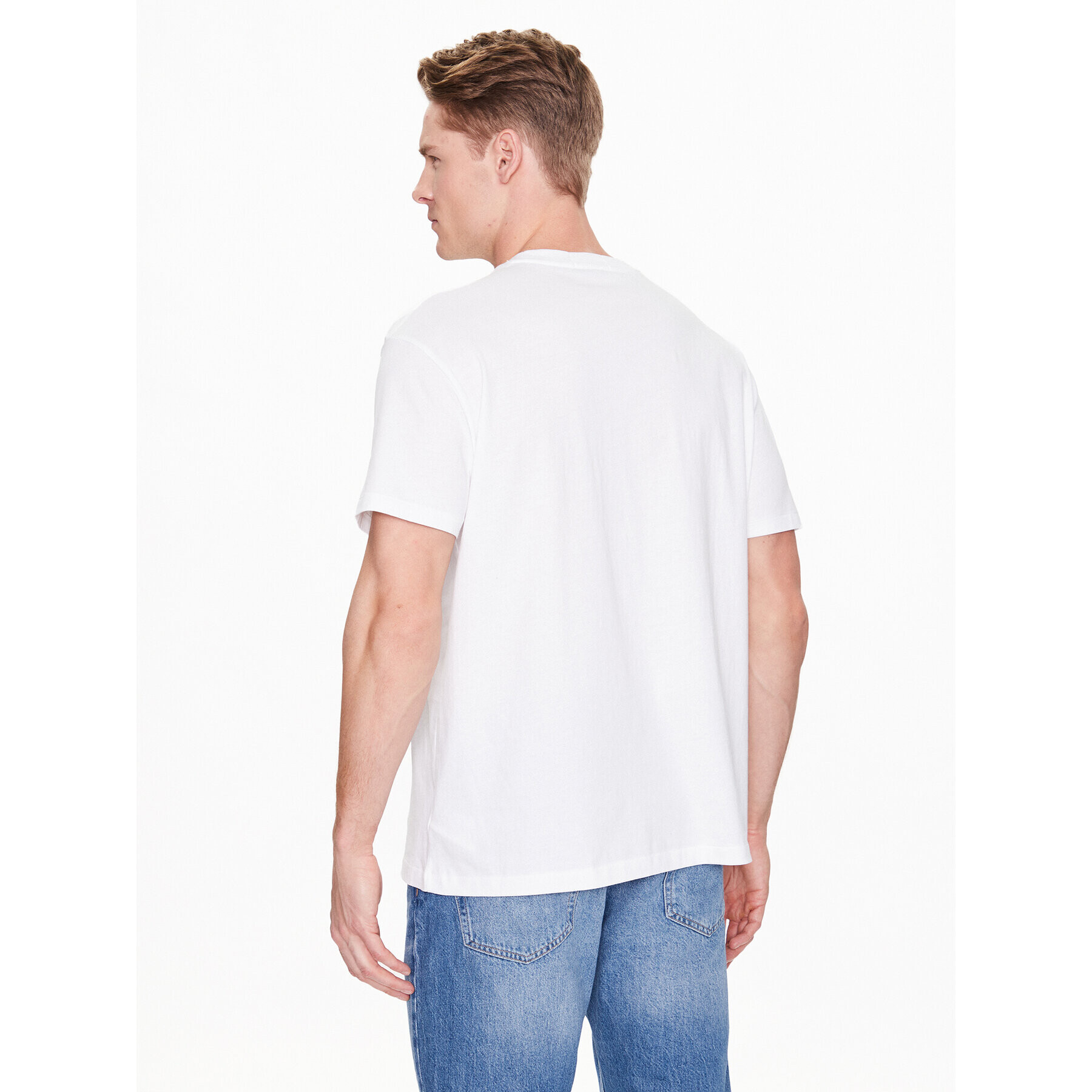 Polo Ralph Lauren Тишърт 710890804002 Бял Classic Fit - Pepit.bg