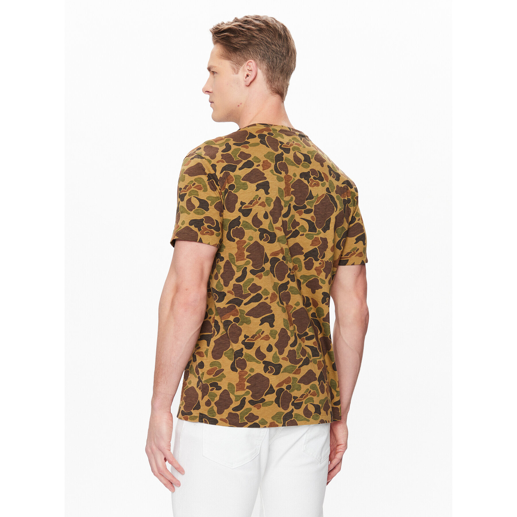 Polo Ralph Lauren Тишърт 710890956001 Зелен Regular Fit - Pepit.bg