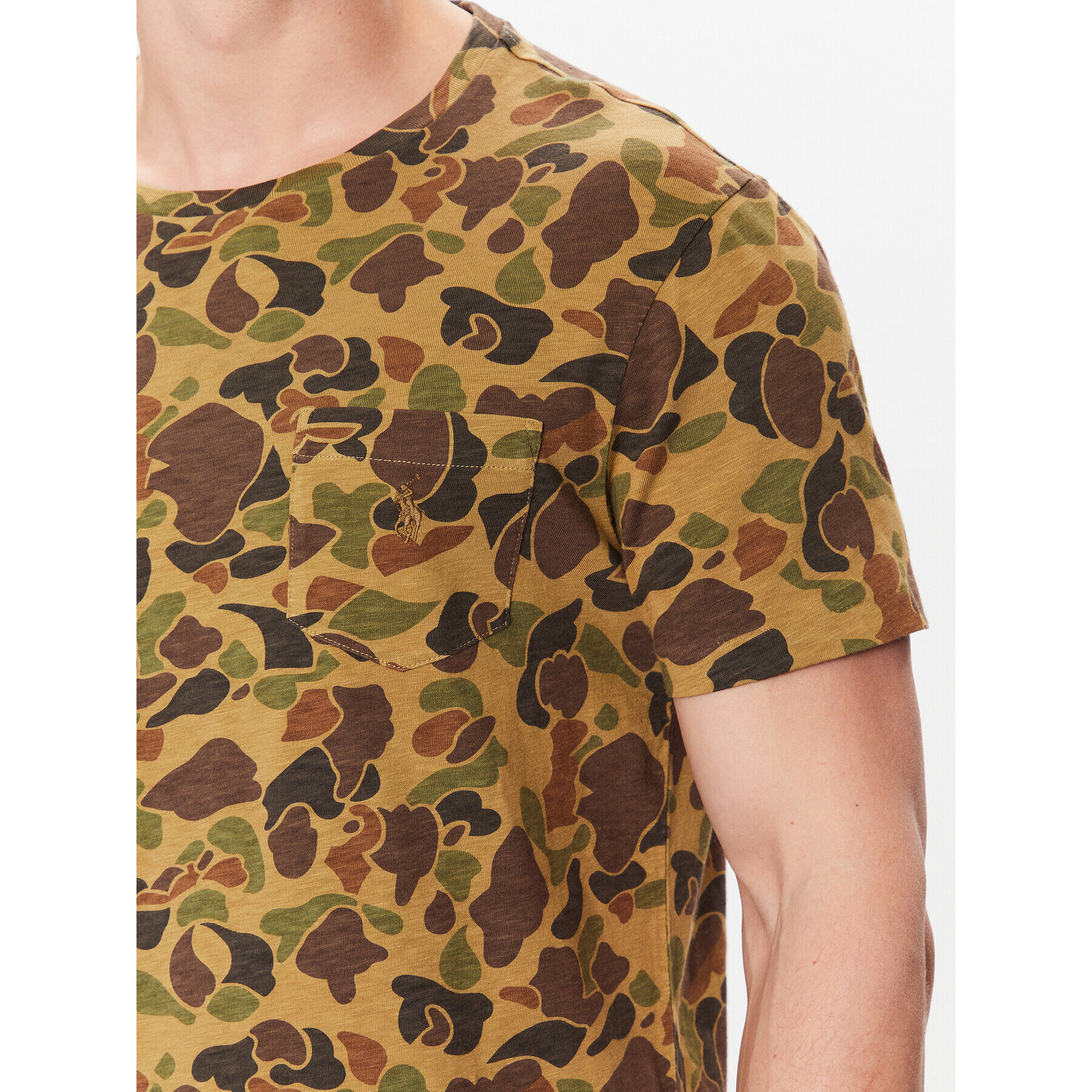 Polo Ralph Lauren Тишърт 710890956001 Зелен Regular Fit - Pepit.bg