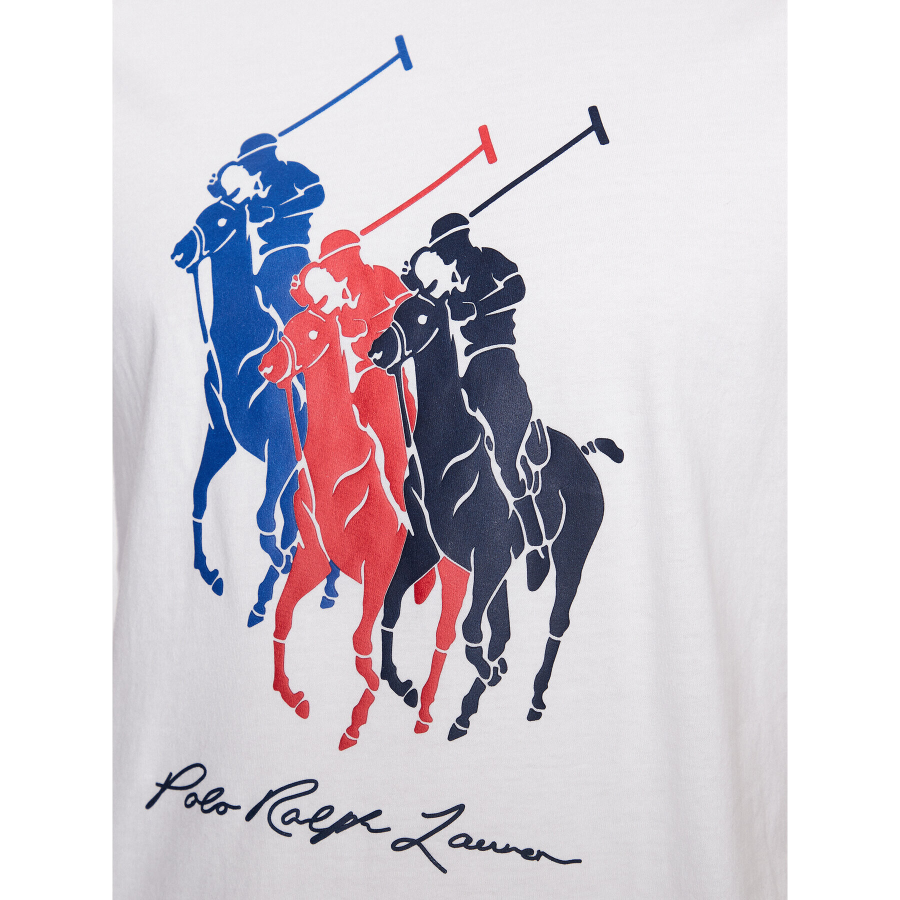 Polo Ralph Lauren Тишърт 710909588002 Бял Classic Fit - Pepit.bg