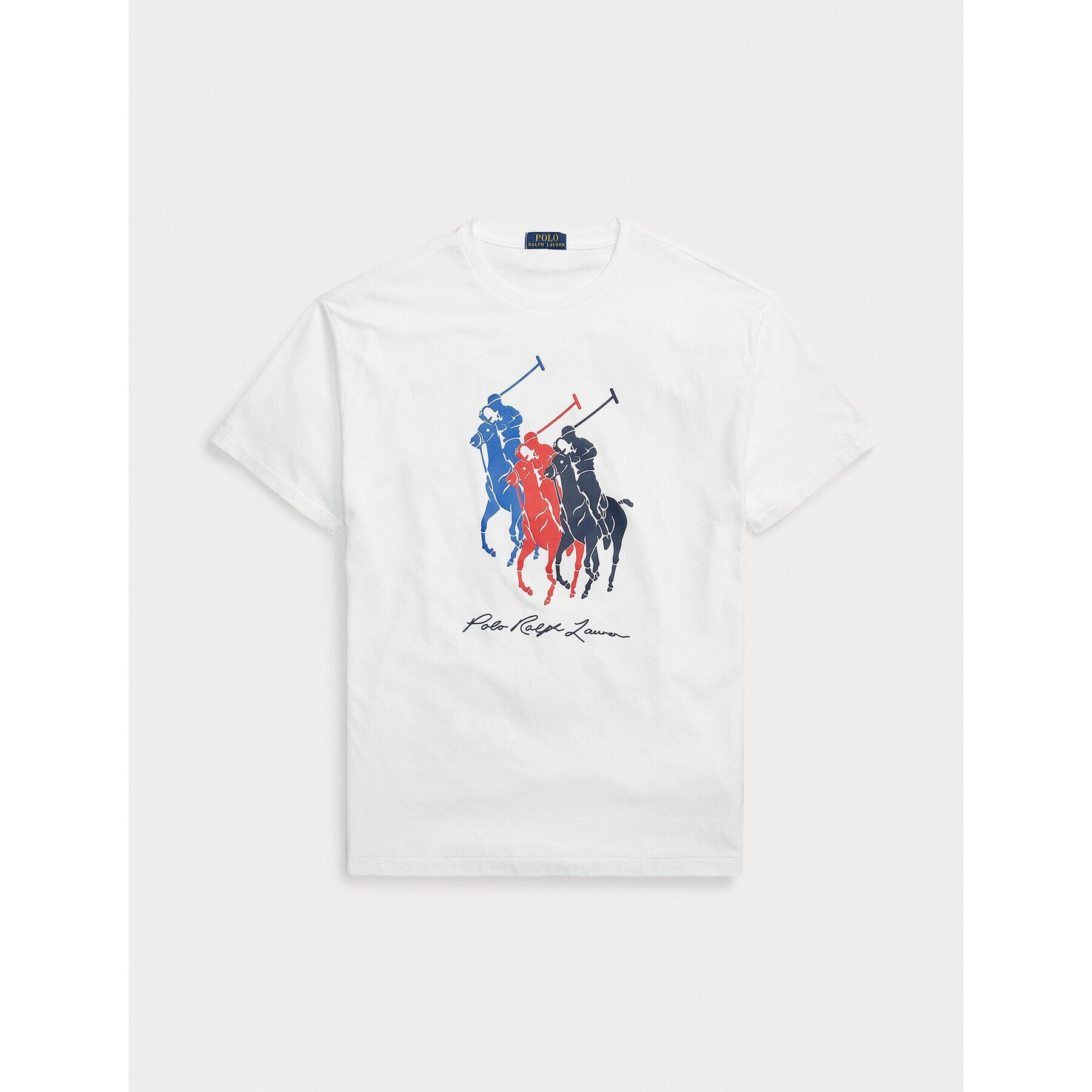 Polo Ralph Lauren Тишърт 710909588002 Бял Classic Fit - Pepit.bg