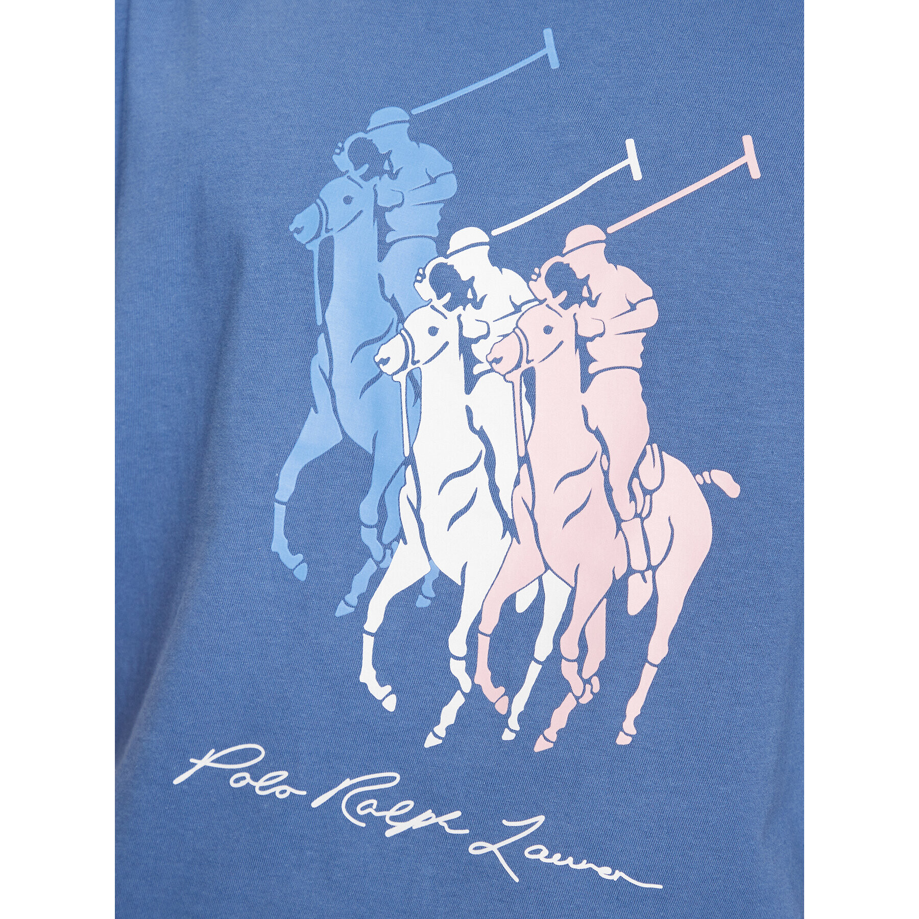 Polo Ralph Lauren Тишърт 710909588003 Син Classic Fit - Pepit.bg
