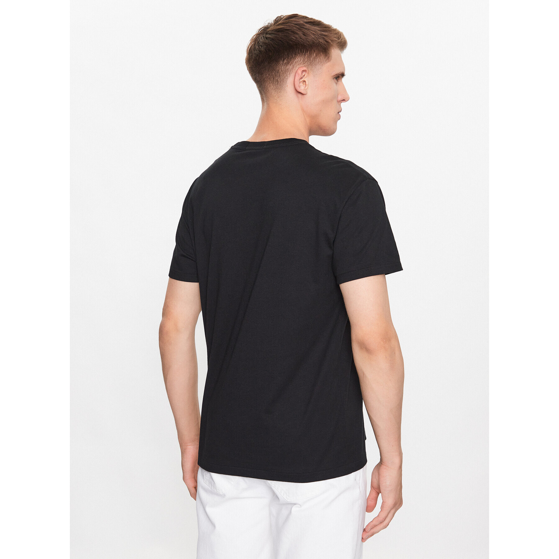 Polo Ralph Lauren Тишърт 710909594006 Черен Regular Fit - Pepit.bg