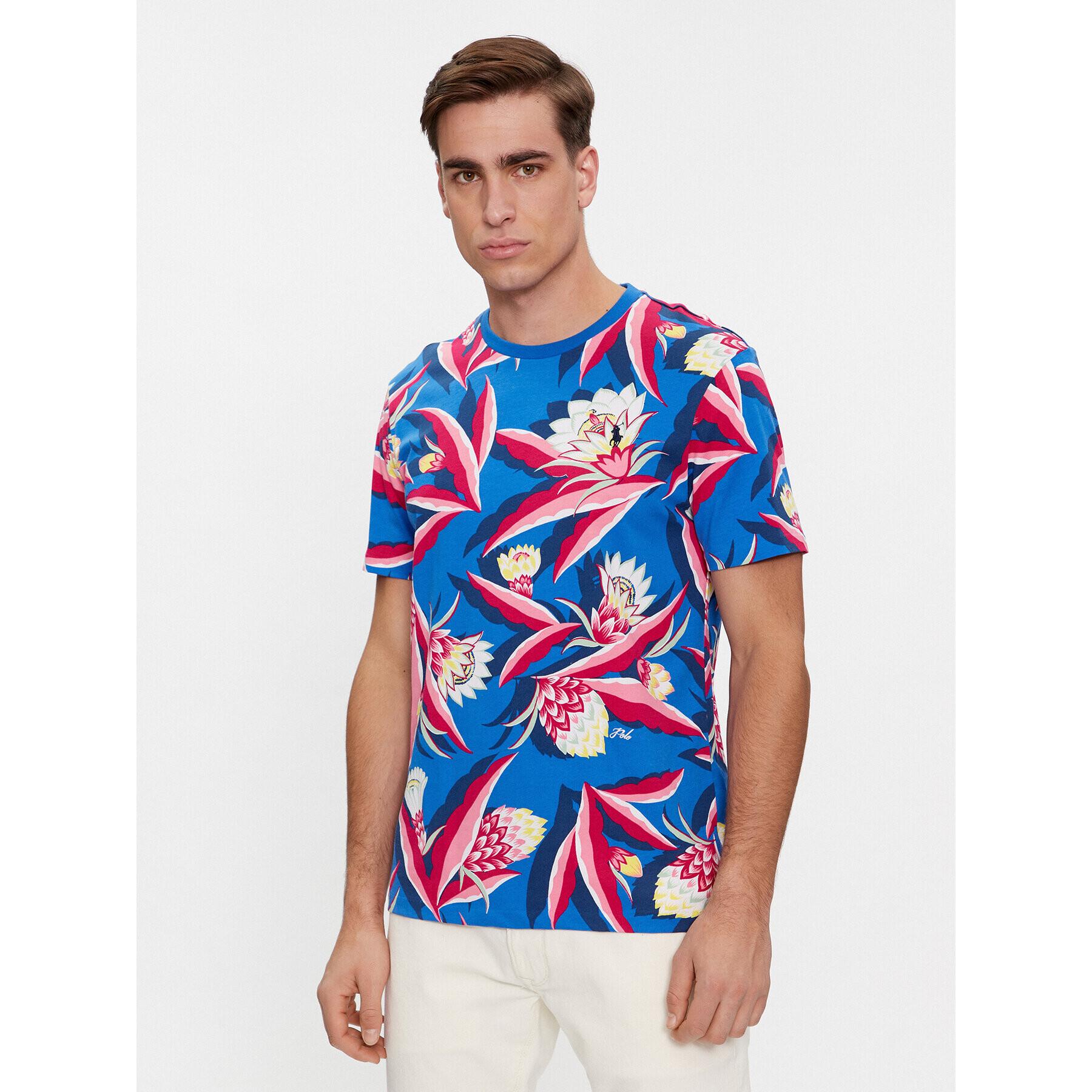 Polo Ralph Lauren Тишърт 710926540001 Син Regular Fit - Pepit.bg