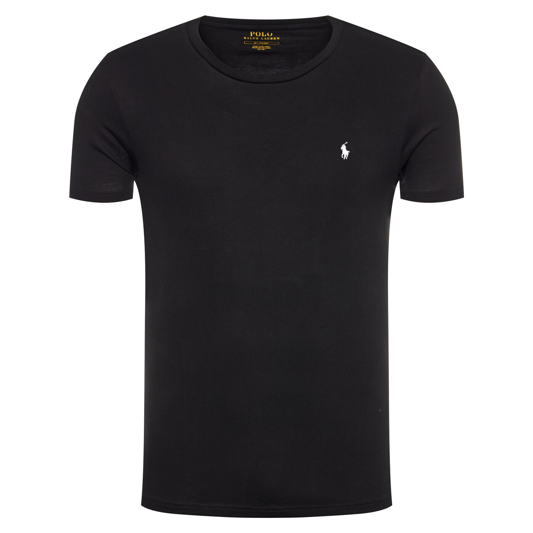 Polo Ralph Lauren Тишърт 714706745 Черен Regular Fit - Pepit.bg