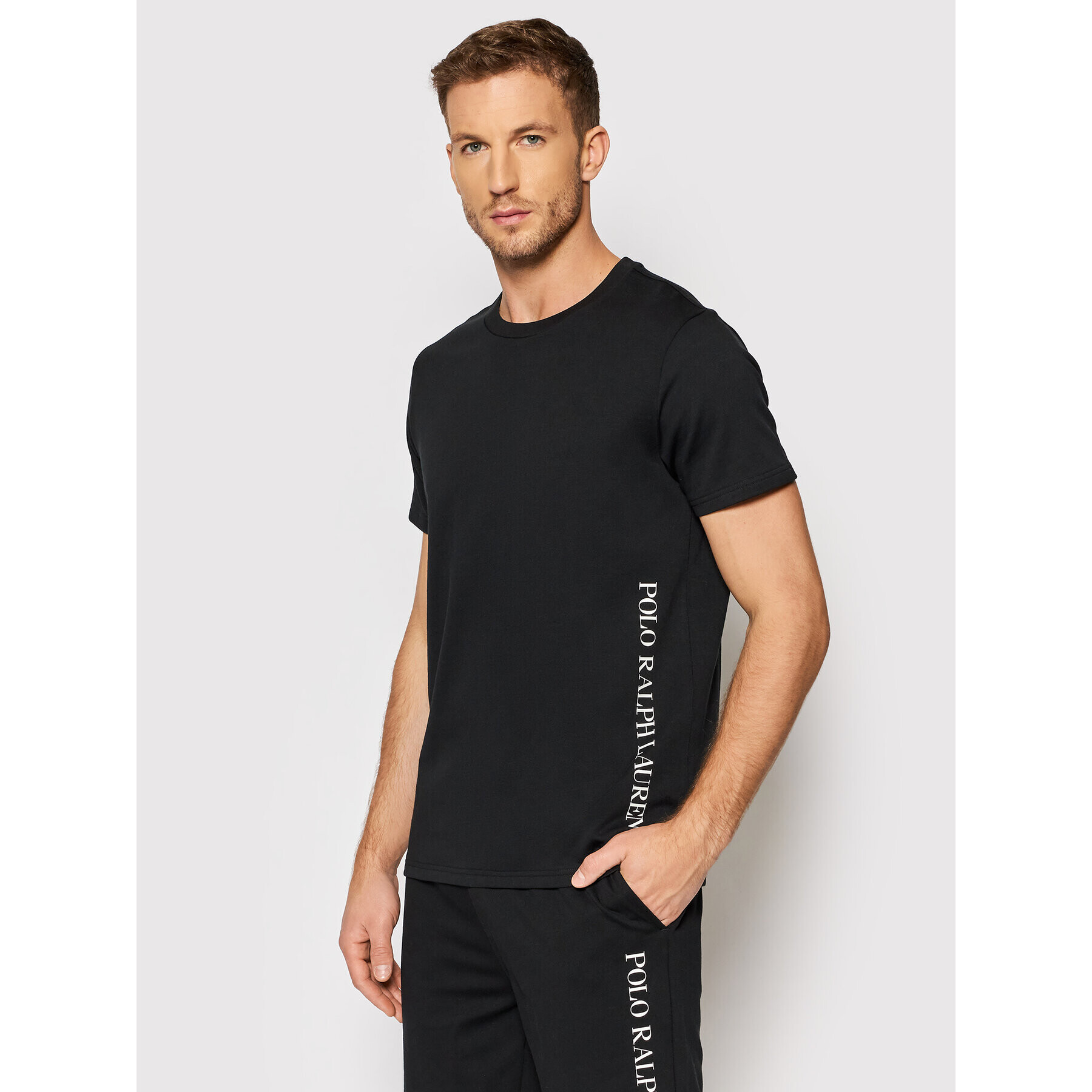Polo Ralph Lauren Тишърт 714830293004 Черен Regular Fit - Pepit.bg