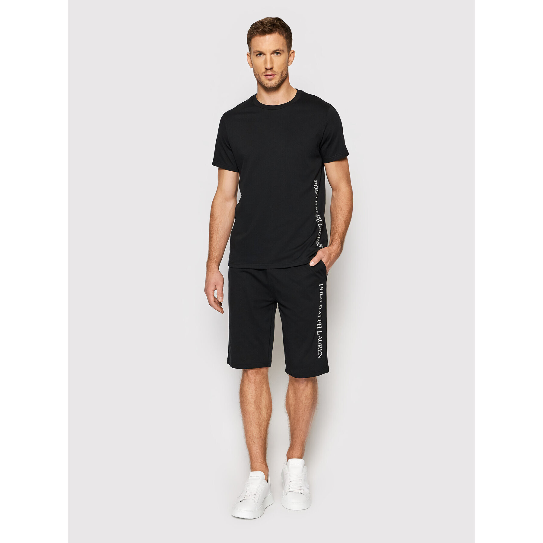 Polo Ralph Lauren Тишърт 714830293004 Черен Regular Fit - Pepit.bg