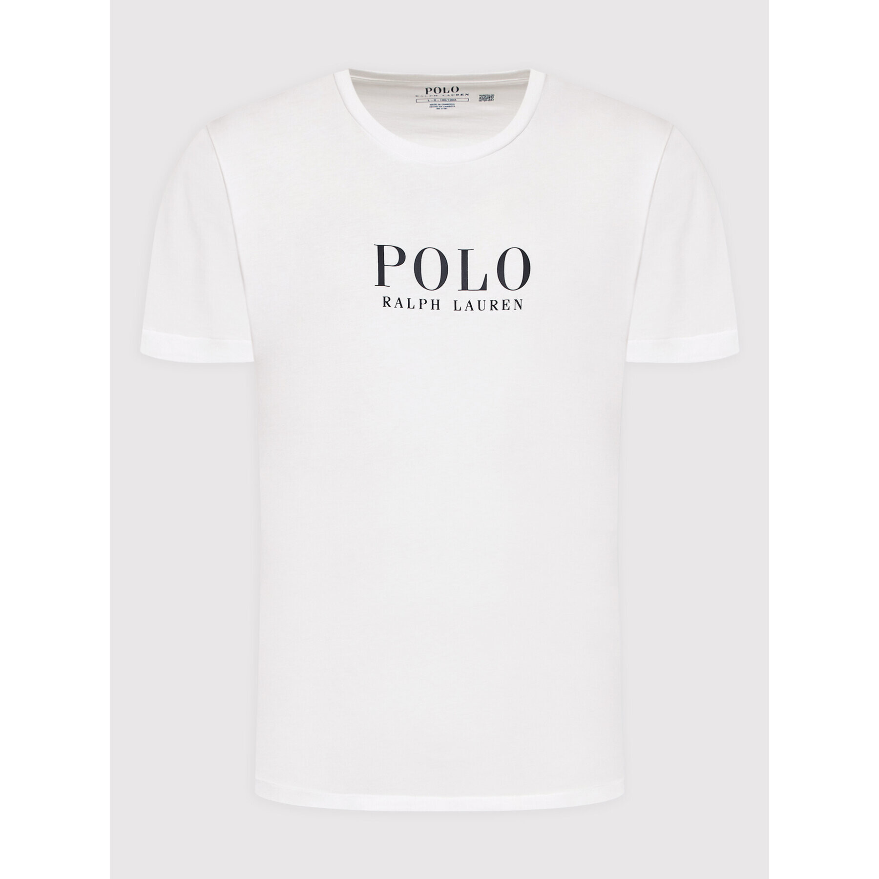 Polo Ralph Lauren Тишърт 714862615006 Бял Slim Fit - Pepit.bg