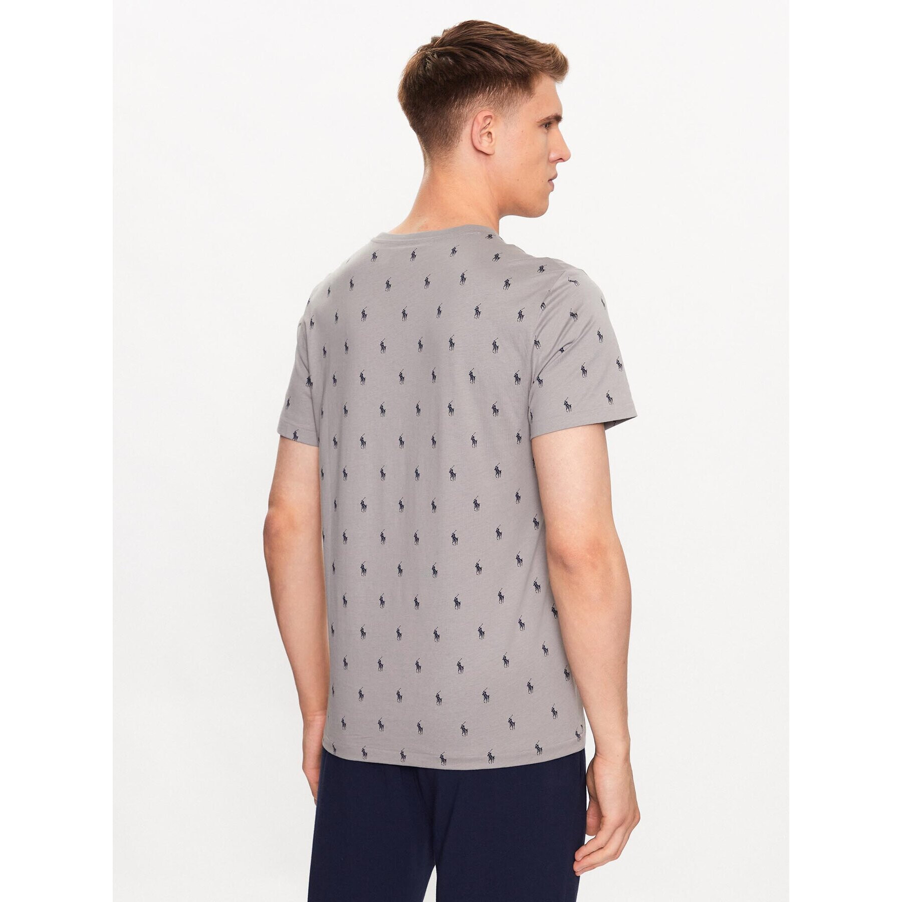 Polo Ralph Lauren Тишърт 714899612002 Сив Regular Fit - Pepit.bg