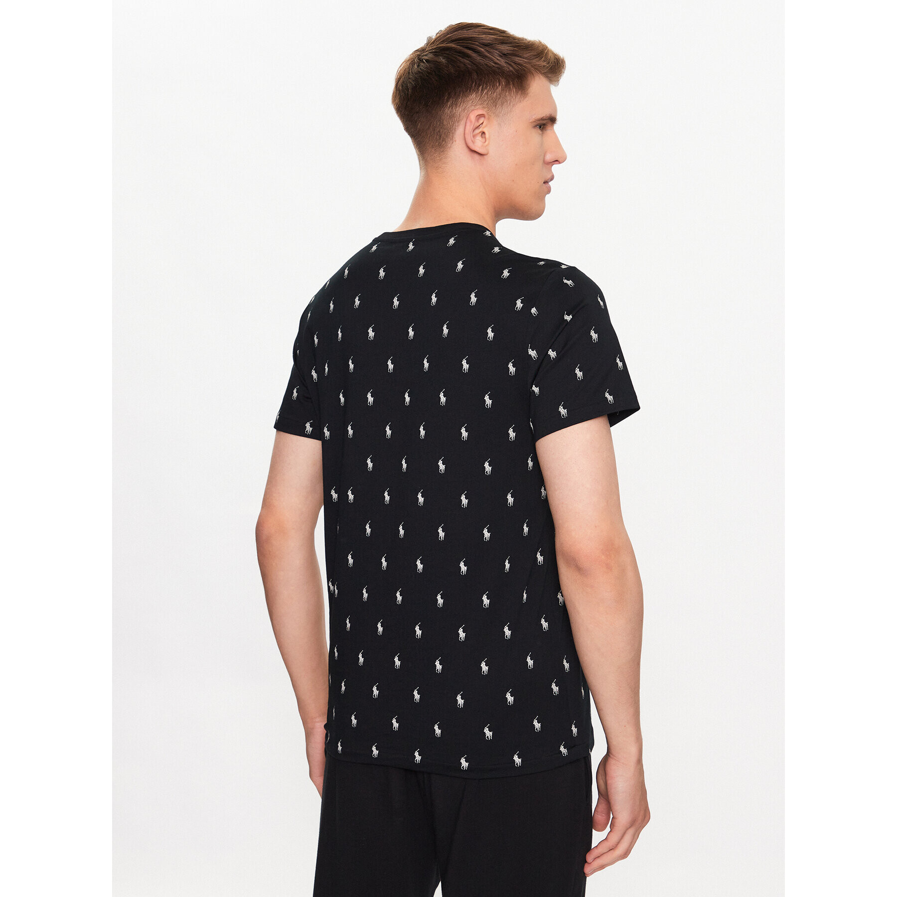 Polo Ralph Lauren Тишърт 714899612005 Черен Regular Fit - Pepit.bg