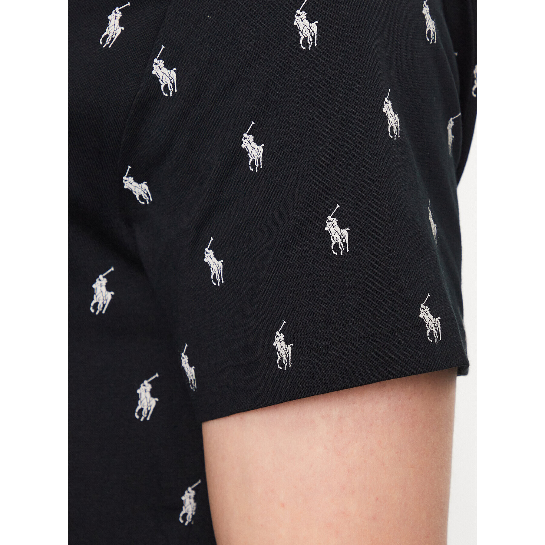 Polo Ralph Lauren Тишърт 714899612005 Черен Regular Fit - Pepit.bg