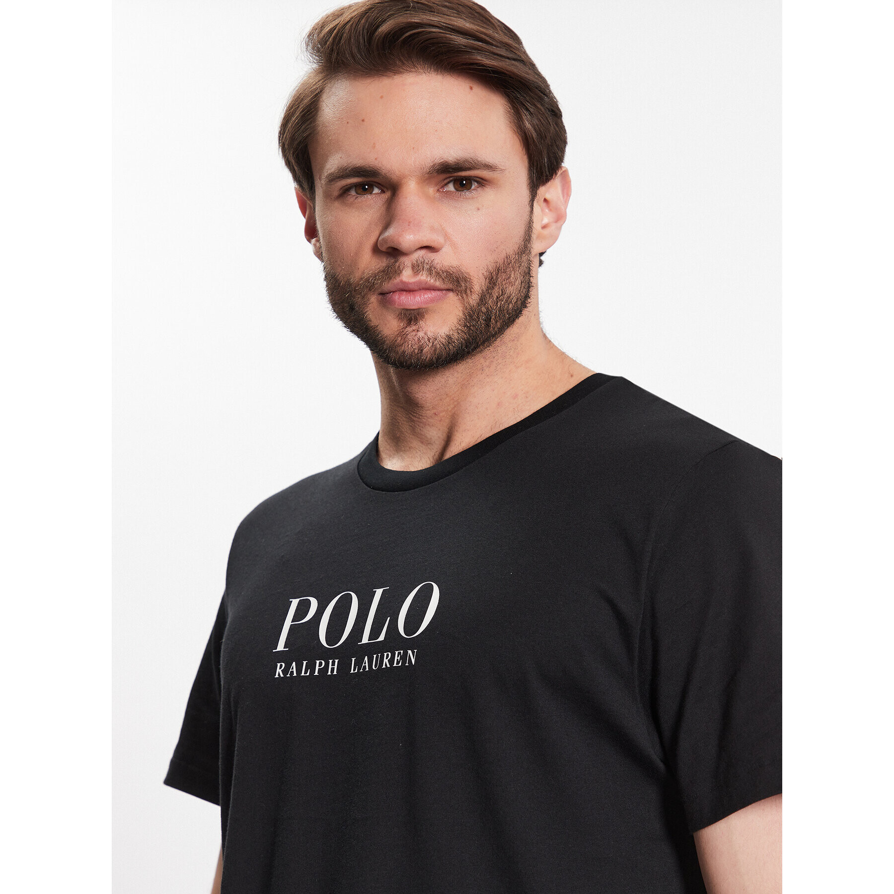 Polo Ralph Lauren Тишърт 714899613004 Черен Regular Fit - Pepit.bg