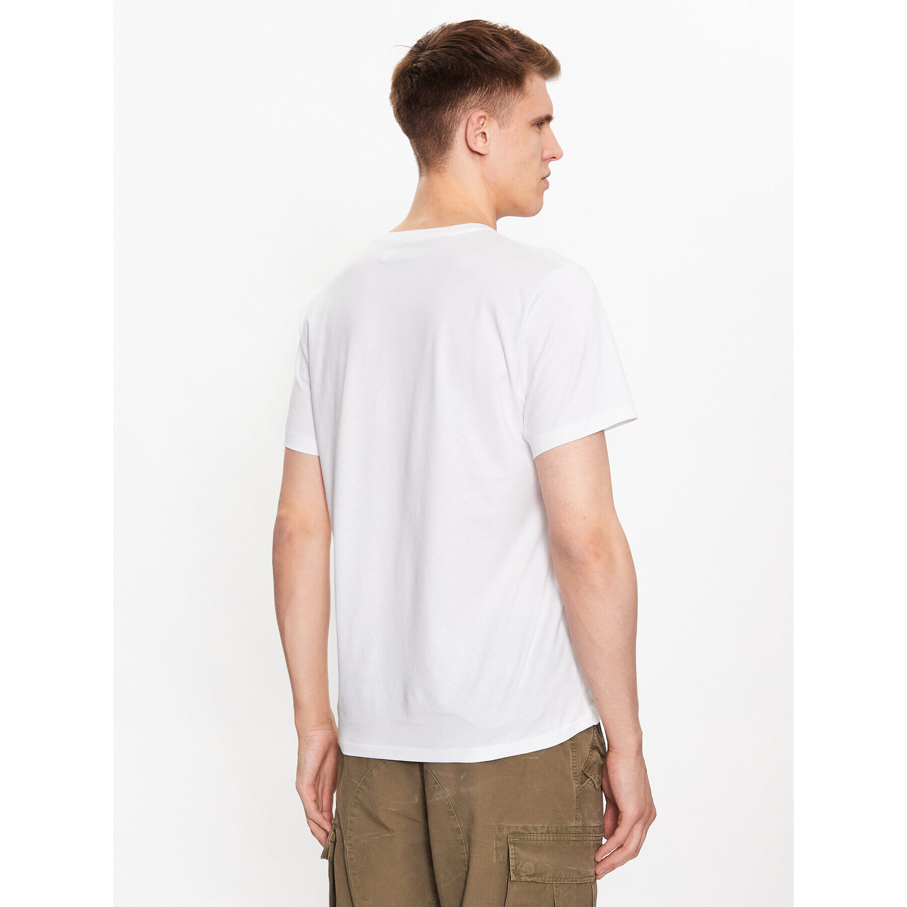 Polo Ralph Lauren Тишърт 714899613005 Бял Regular Fit - Pepit.bg