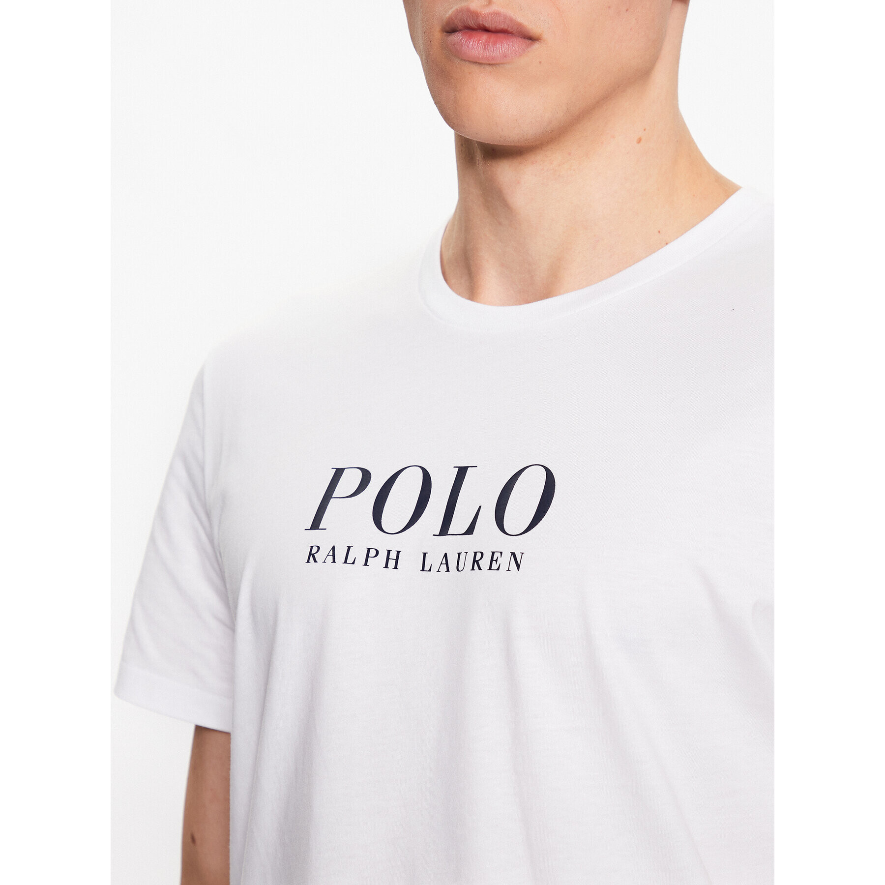 Polo Ralph Lauren Тишърт 714899613005 Бял Regular Fit - Pepit.bg