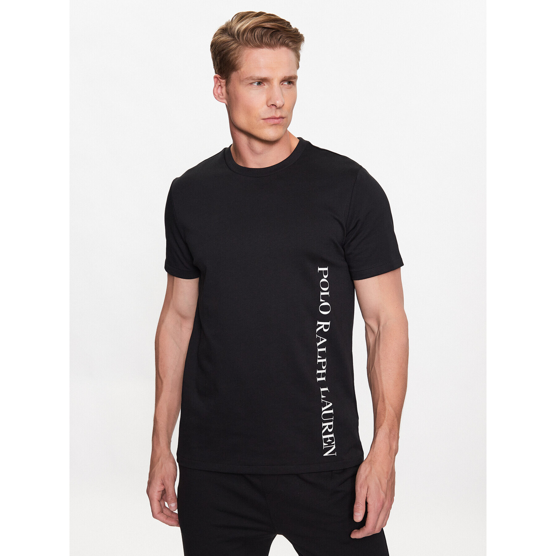 Polo Ralph Lauren Тишърт 714899619003 Черен Regular Fit - Pepit.bg