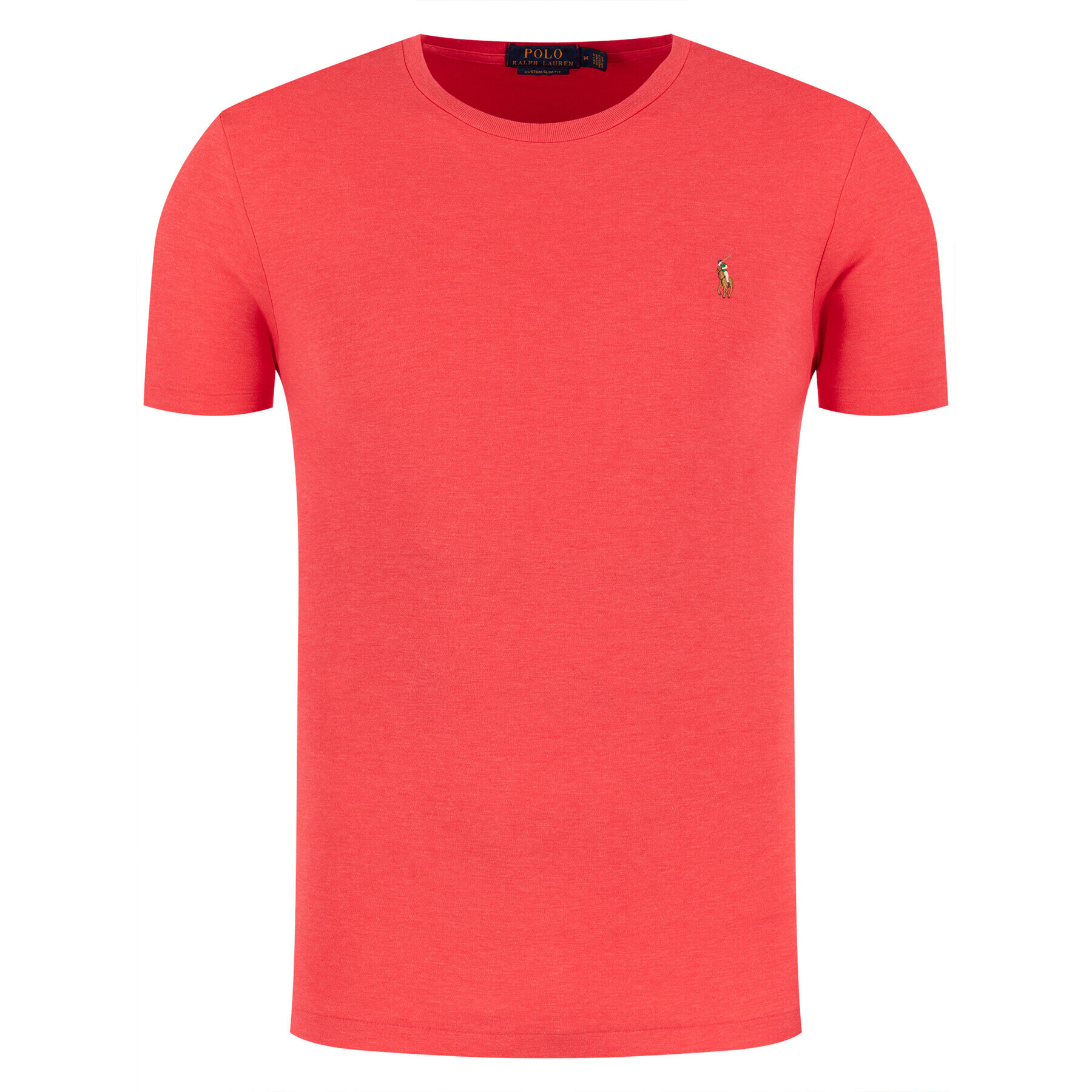 Polo Ralph Lauren Тишърт Classics 710740727 Червен Custom Slim Fit - Pepit.bg