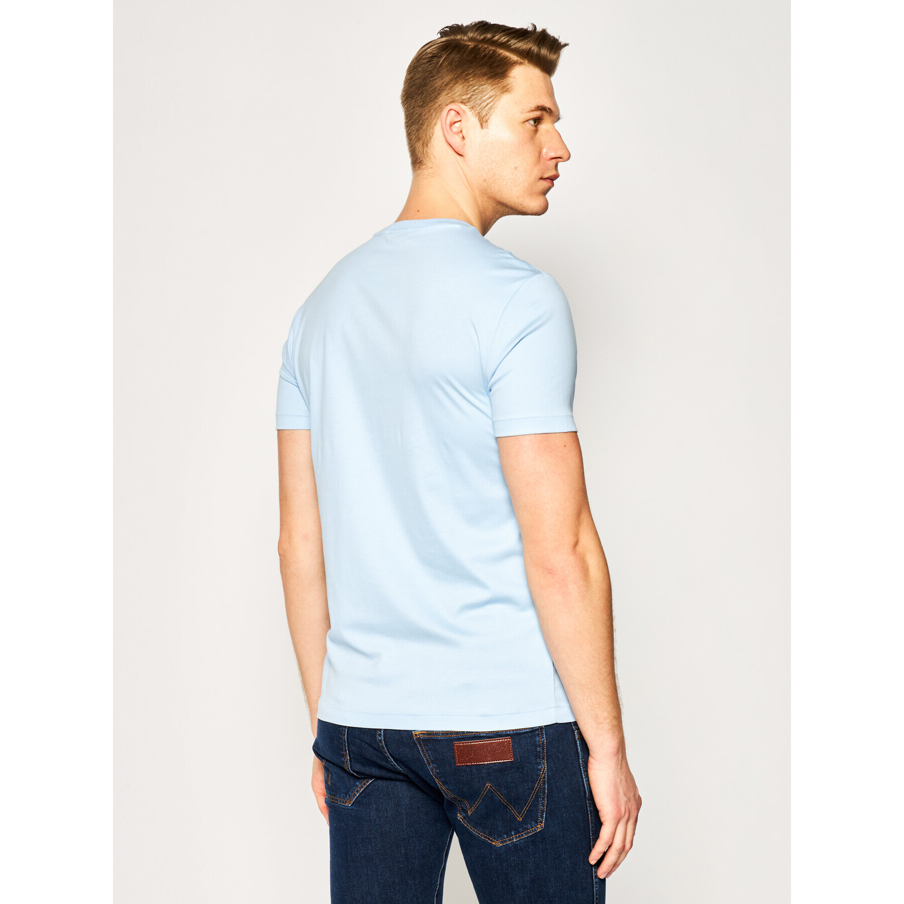 Polo Ralph Lauren Тишърт Classics 710740727 Жълт Custom Slim Fit - Pepit.bg
