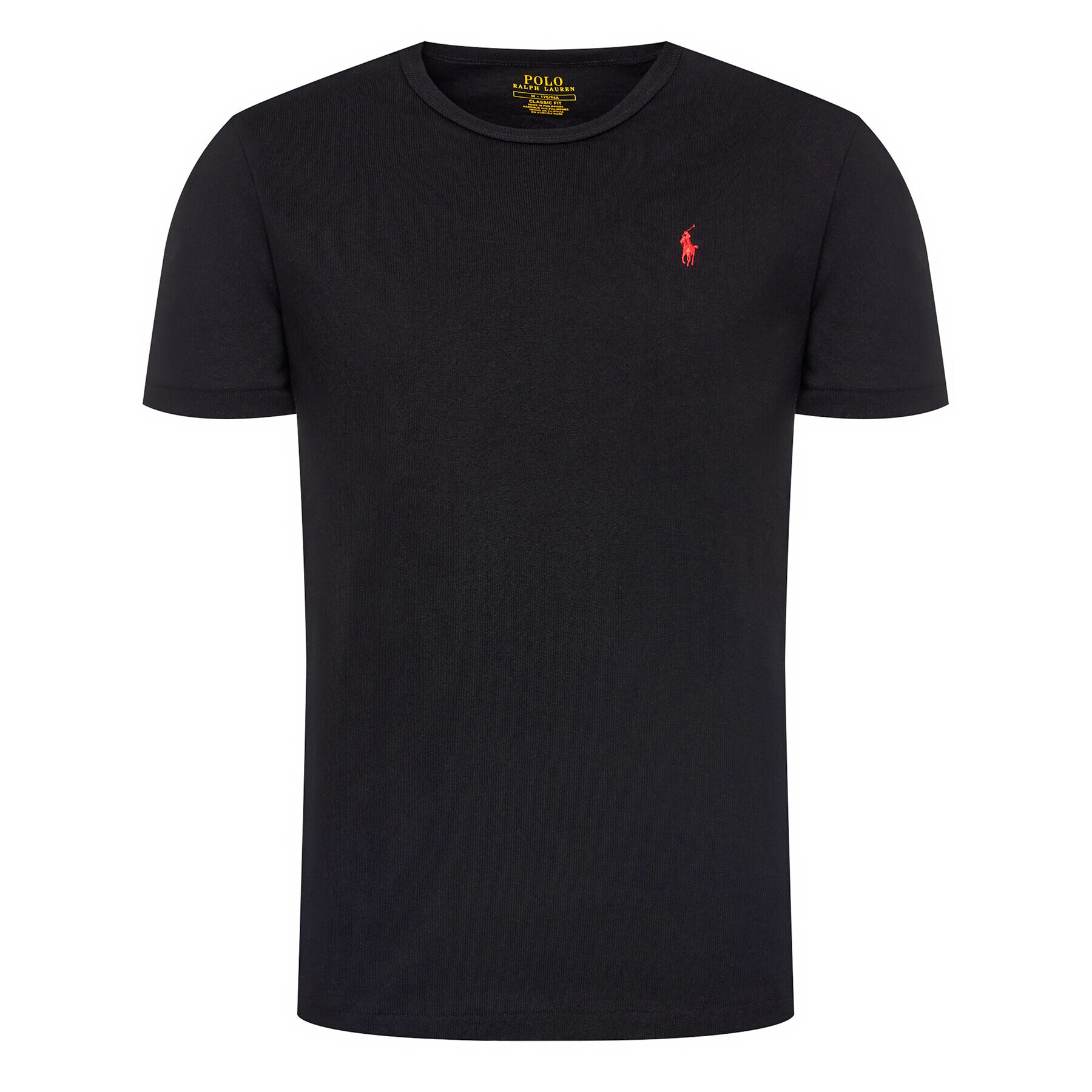 Polo Ralph Lauren Тишърт Classics 710811284001 Черен Regular Fit - Pepit.bg
